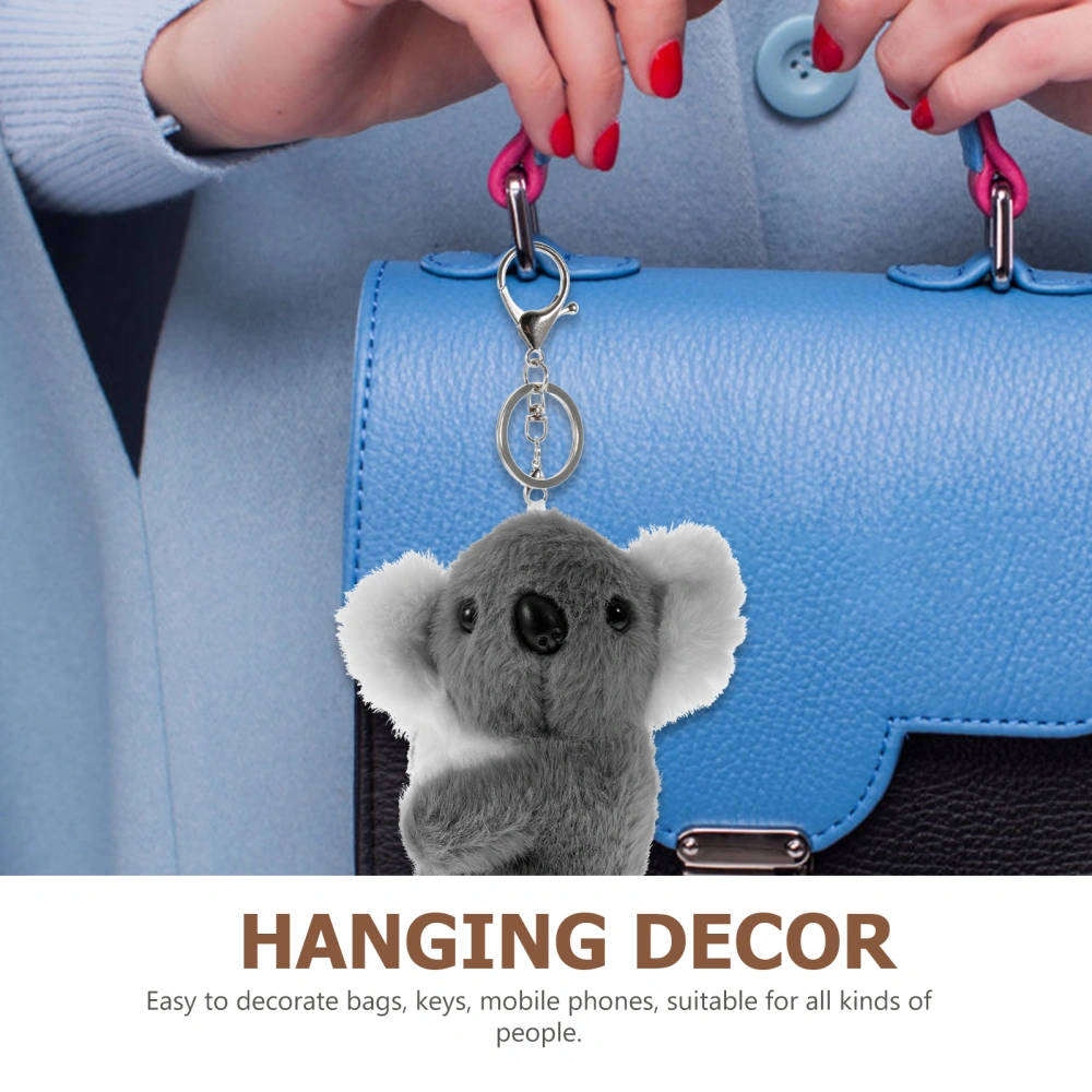 Decorative Keychain Wear-resistant Bag Pendant Hanging Stuffed Koala Keys Accessory