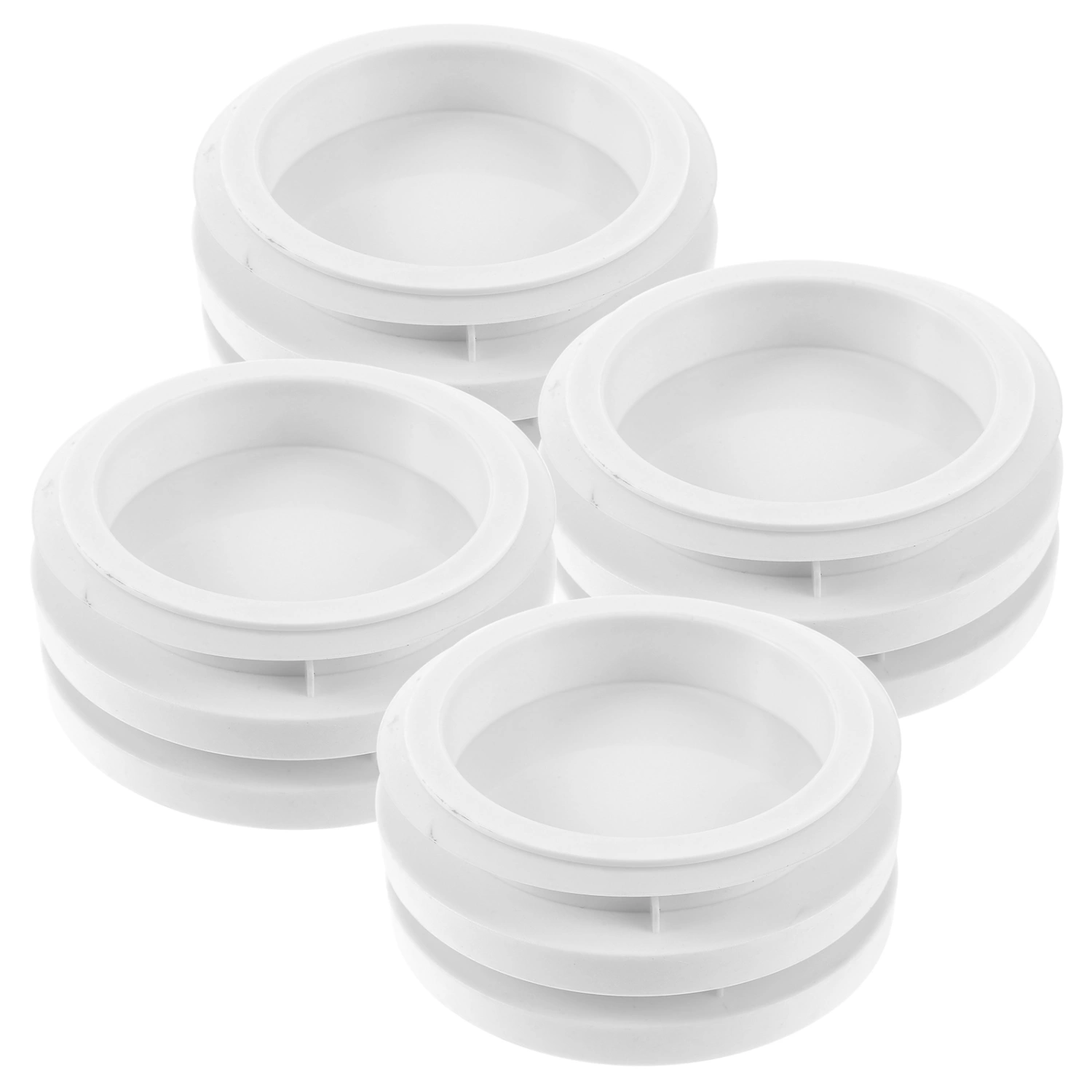 4pcs Storage Jar Lid Household Glass Jar Plastic Cover Dried Fruit Storage Bottle Lid