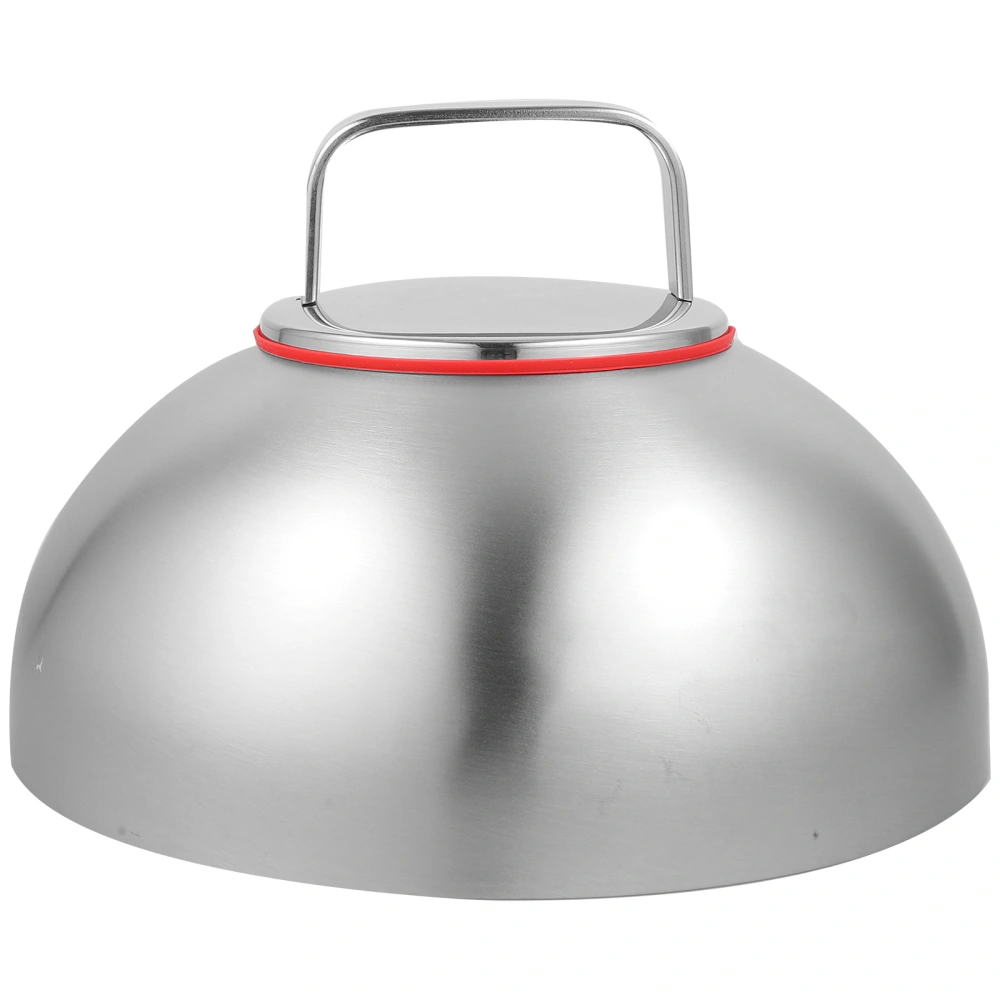 Griddle Stainless Steel Cover Restaurant Cloche Serving Dish Food Cover Dome Steak Cover