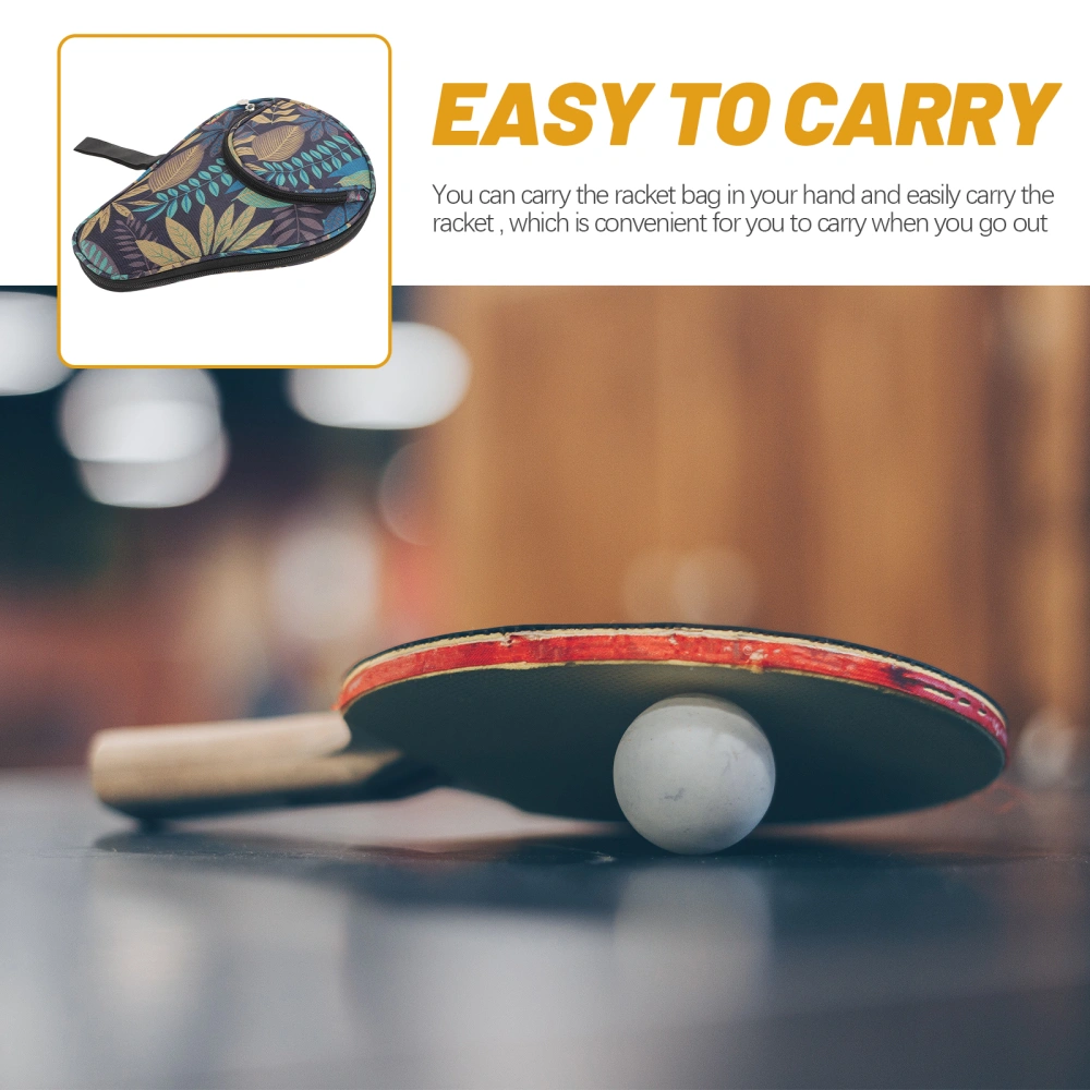 1 Pair of Table Tennis Bat Bag Table Tennis Bat Case Table Tennis Racket Case Table Tennis Bat Cover