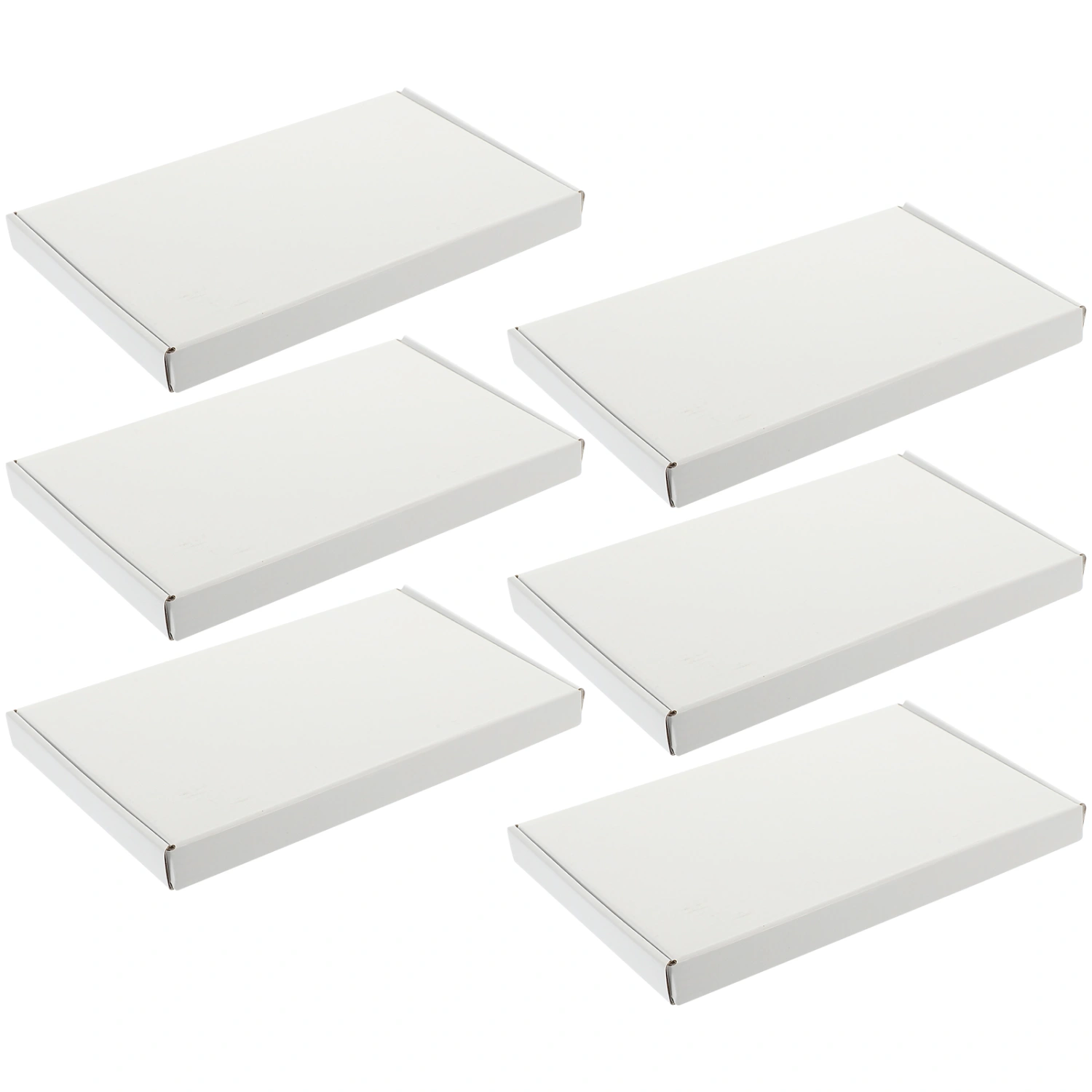 10Pcs Shipping Boxes Corrugated Cardboard Box Literature Mailers Shipping Supplies