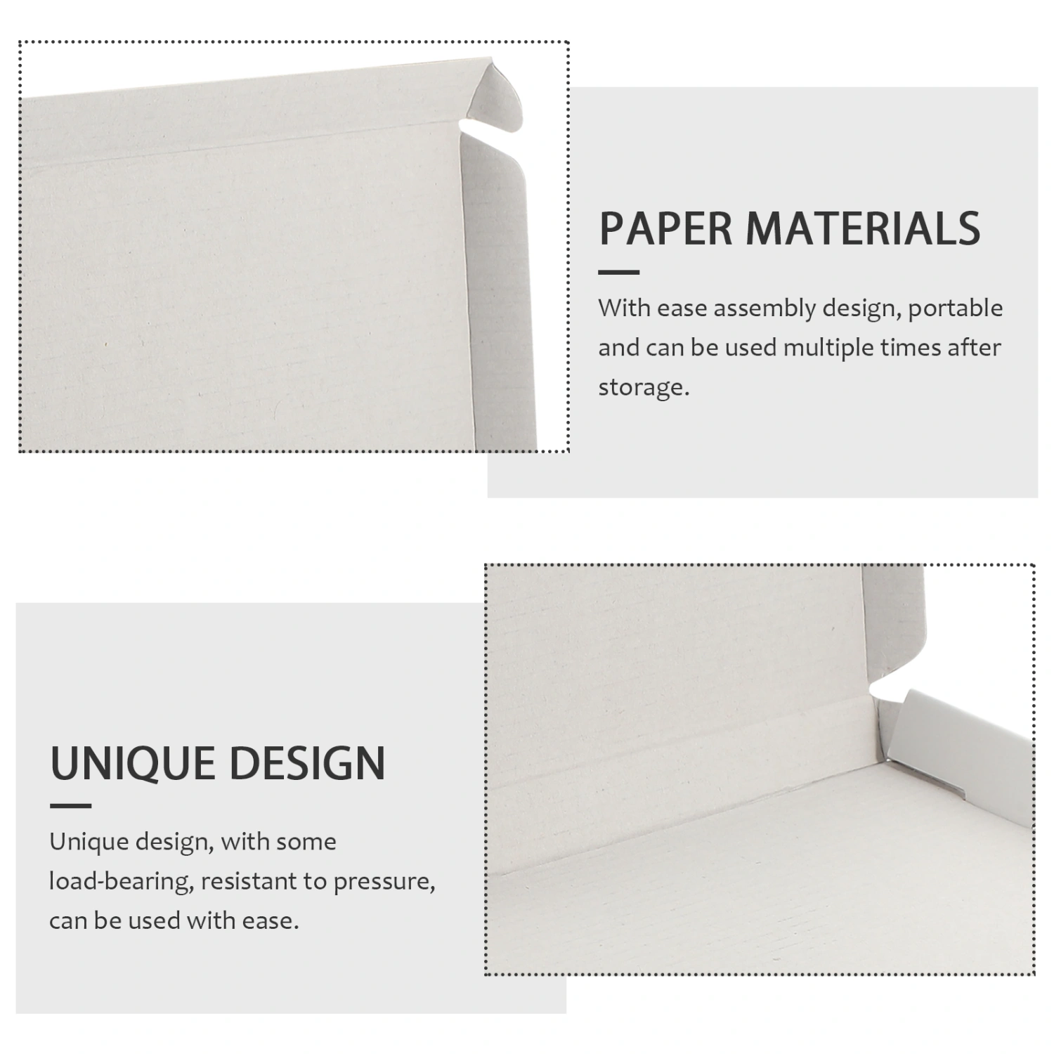 10Pcs Shipping Boxes Corrugated Cardboard Box Literature Mailers Shipping Supplies