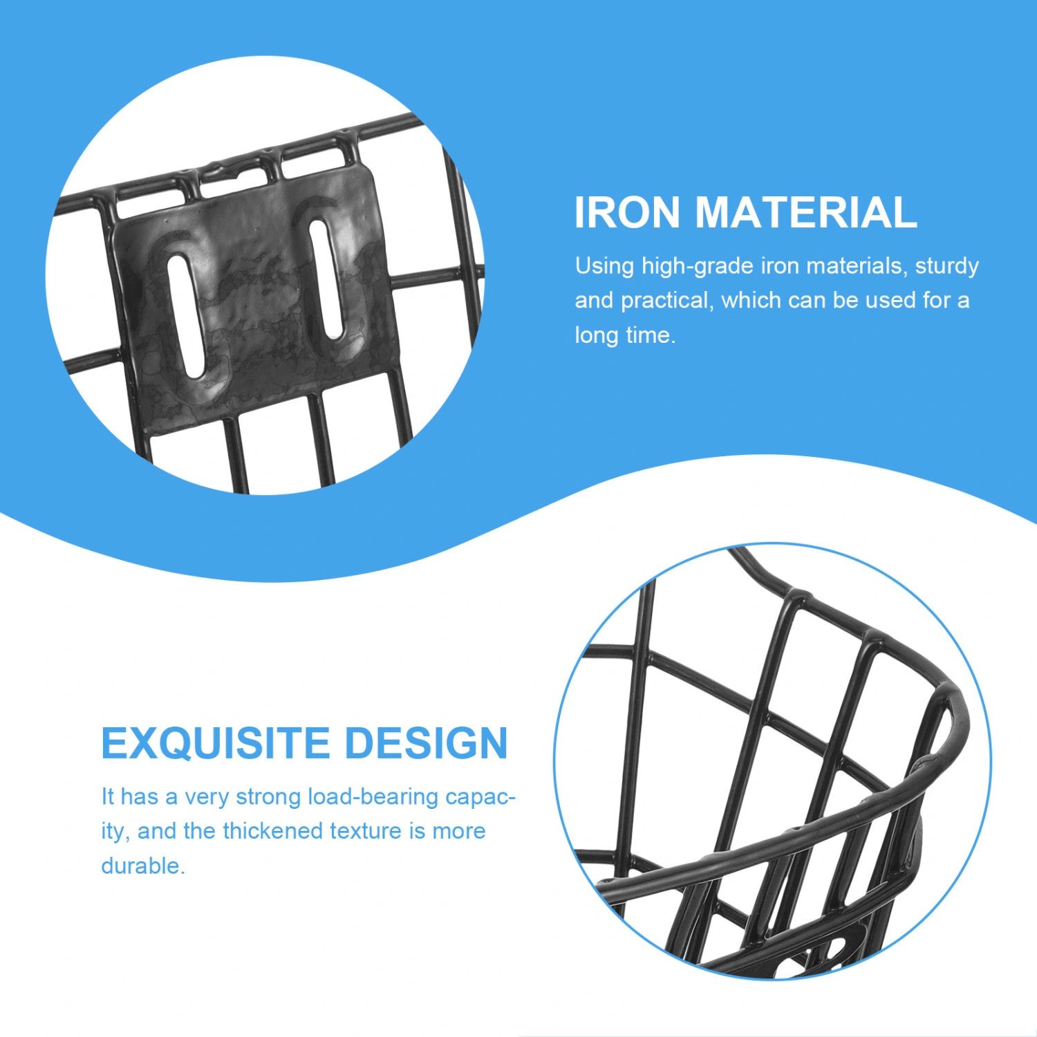 Professional Front Basket Multi-function Riding Basket Convenient Bike Vegetable Basket Cycling Supply