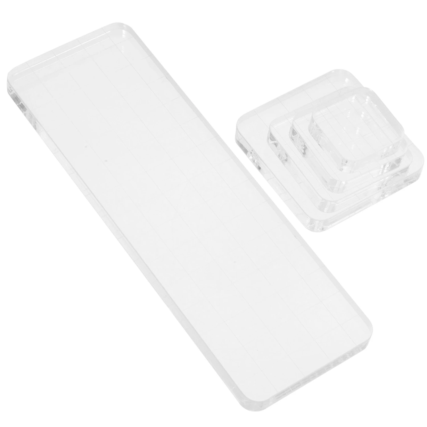 5Pcs Stamping Blocks Stamp Making Boards Decorative DIY Stamping Tools for Scrapbooking