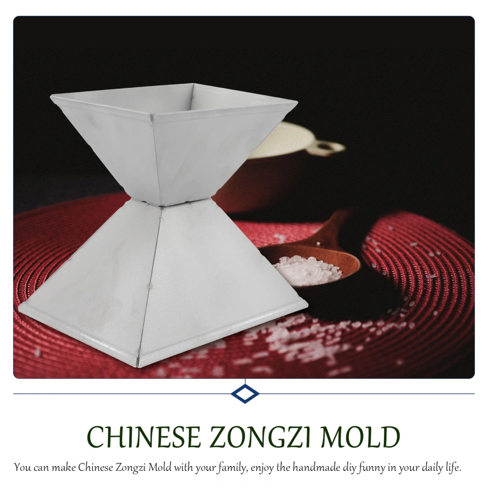 Onigiri Mold Stainless Steel Zongzi Mould DIY Traditional Chinese Food Rice Mold