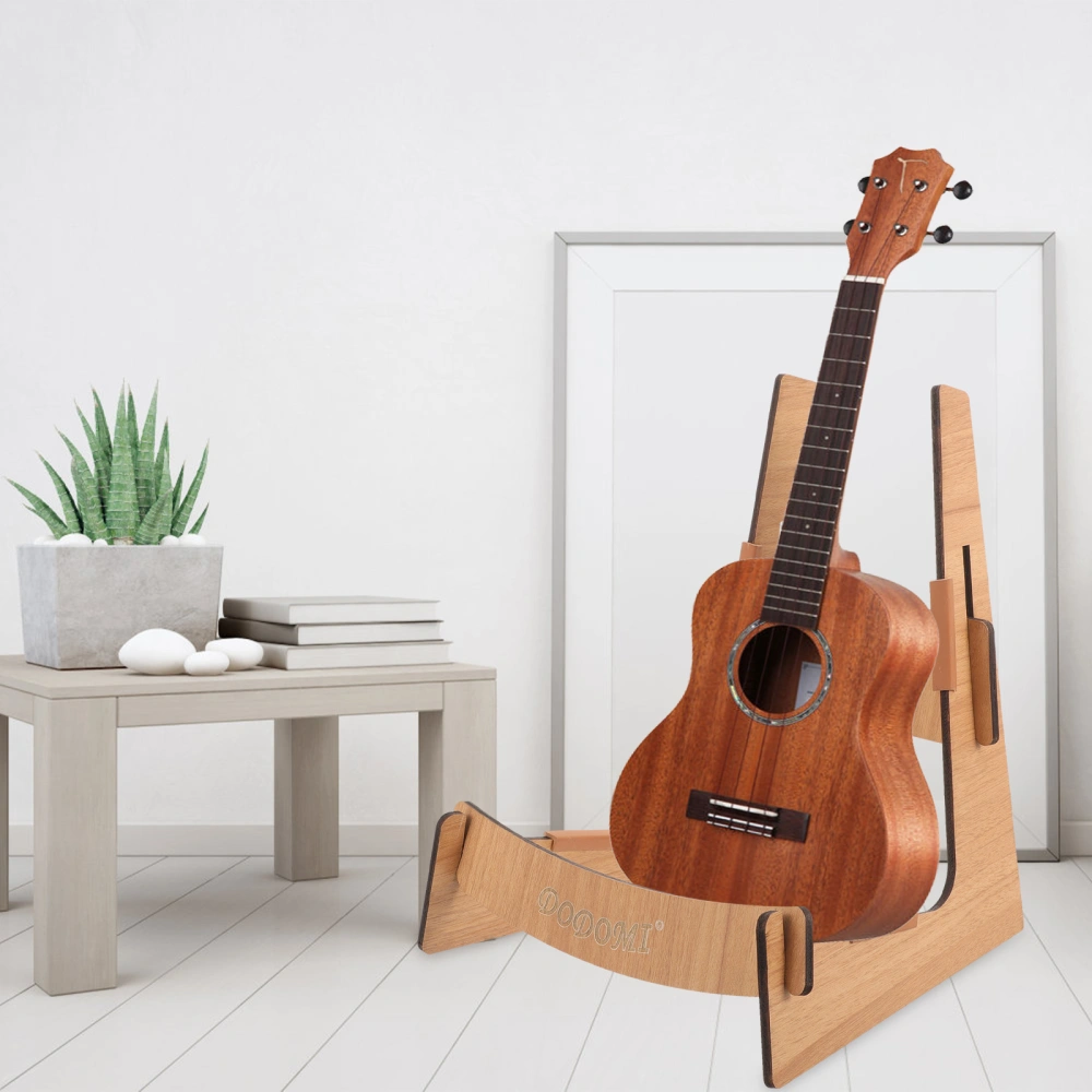 Guitar Floor Stand Wooden Guitar Stand Floor Guitar Support Stand Ukulele Storage Rack