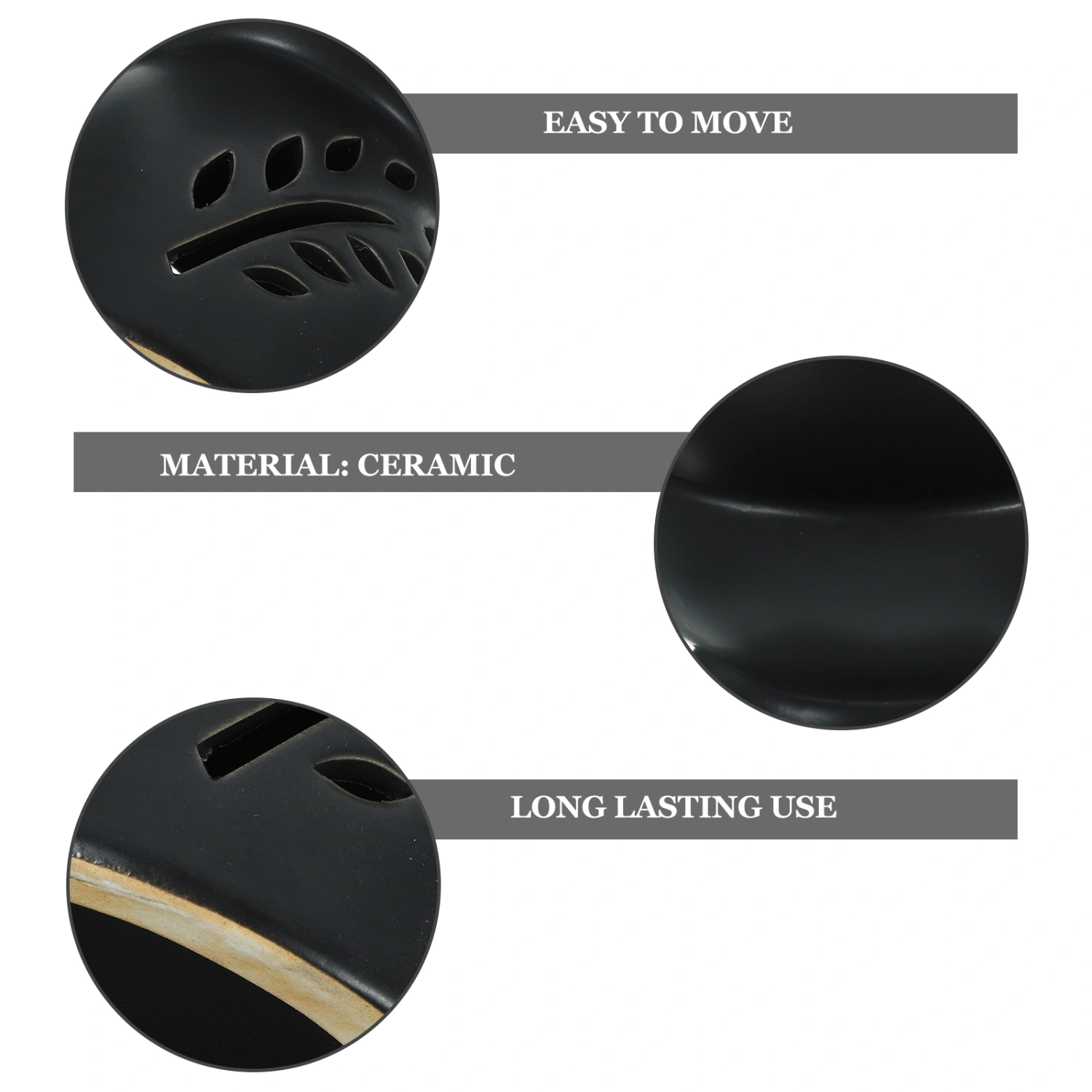 Essential Oil Holder Hollowed Pattern Aroma Diffuser Aroma Stove Decorative Candle Burner