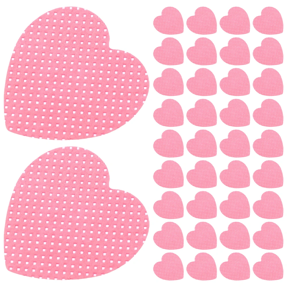 200 Sheets Nail Polish Remover Wipes Heart Shaped Nail Polish Removal Nail Wipes