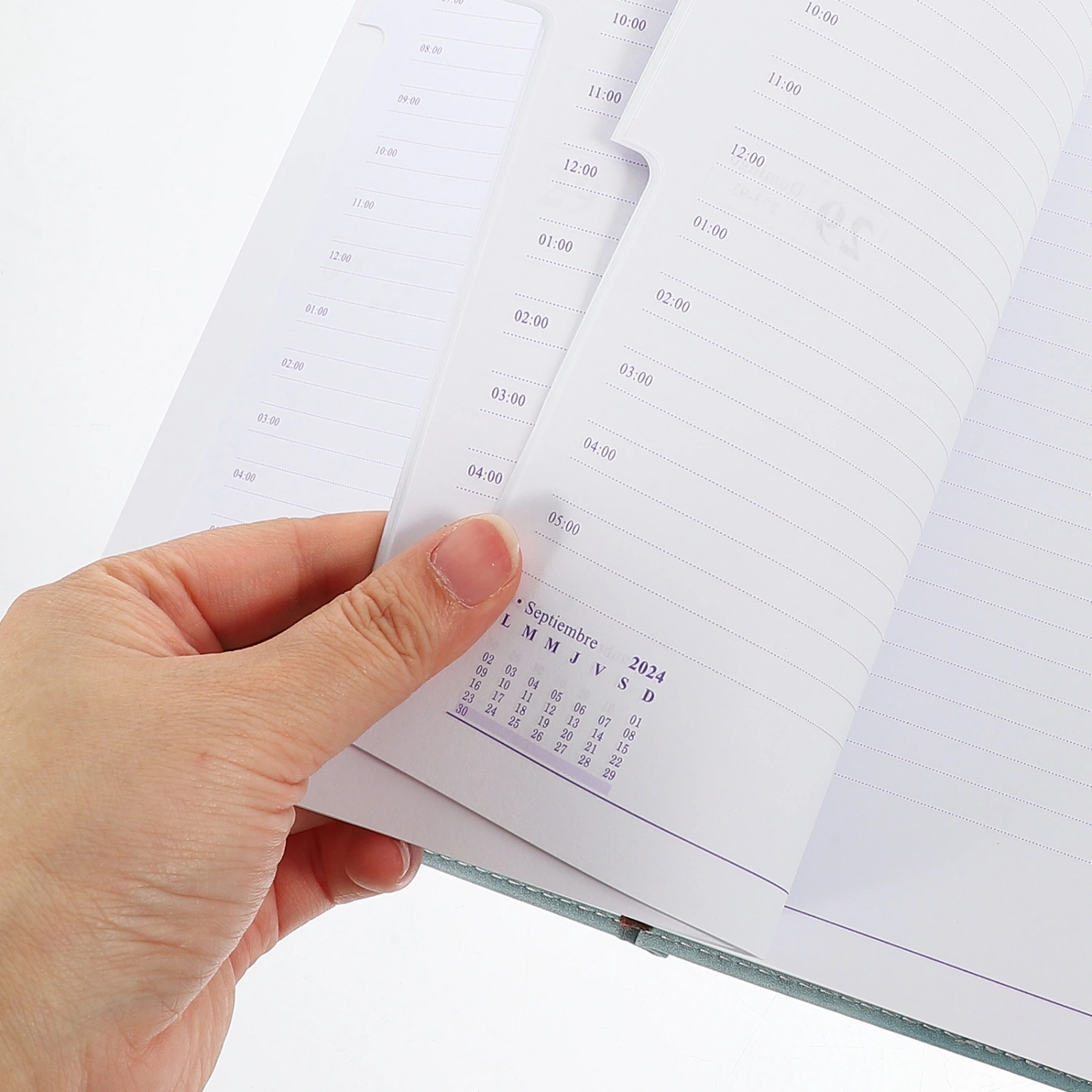Spain Daily Planner Notepad Delicate Schedule Notebook Portable Planner Notebook