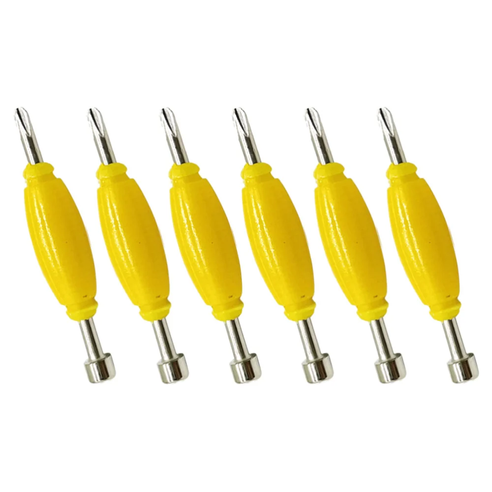 6Pcs Fingerboard Tool Mini Screwdriver Fingerboard Repair Screwdriver Double End Screwdriver