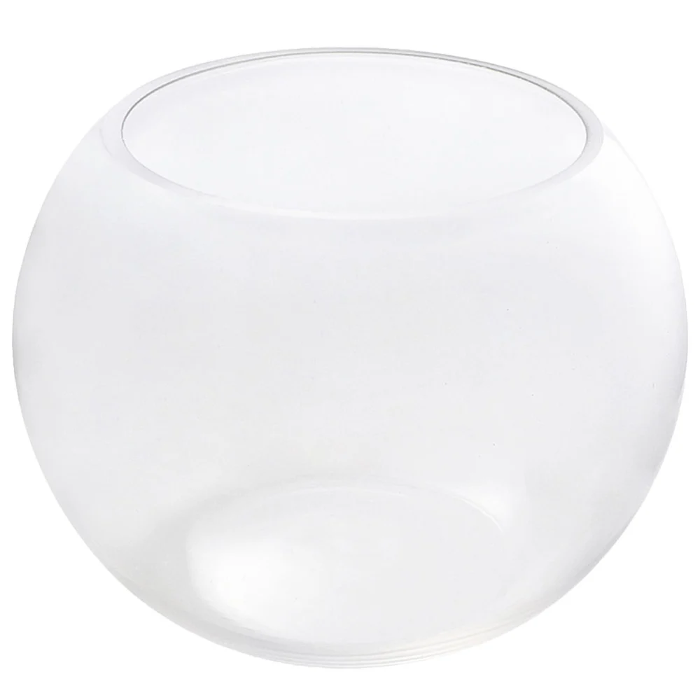 Clear Bowl Glass Vase Glass Bubble Bowl Glass Round Vase Planter Terrarium Fish Bowl