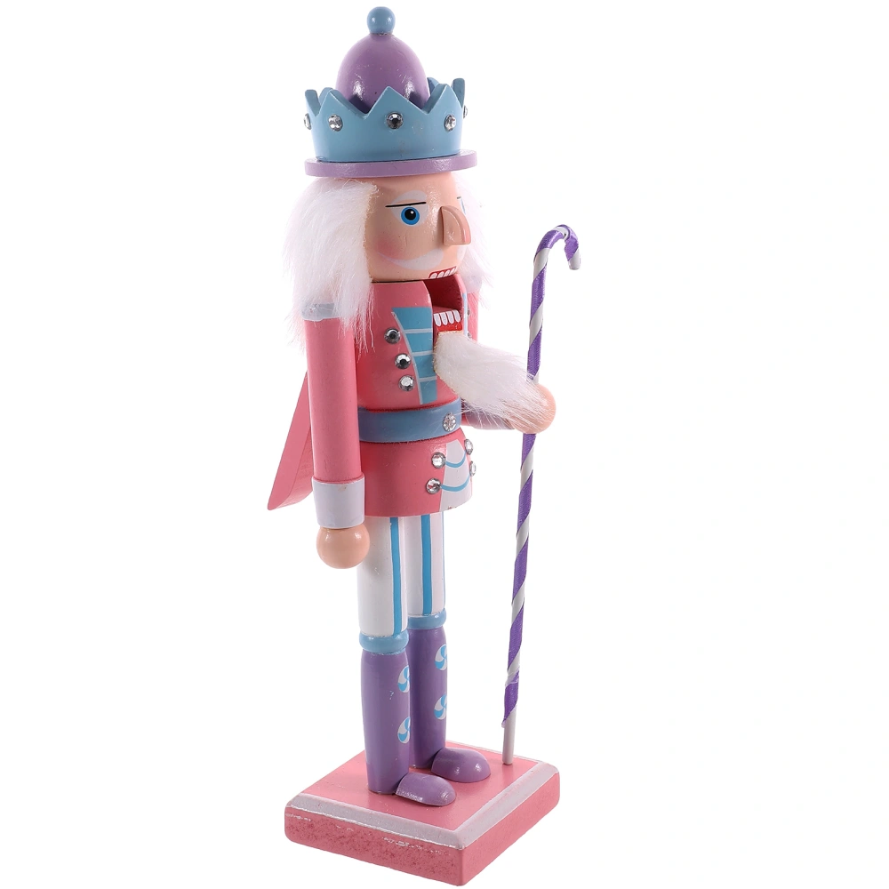 Christmas Wood Nutcracker Ornament Xmas Nutcracker Soldier Decoration Party Favor