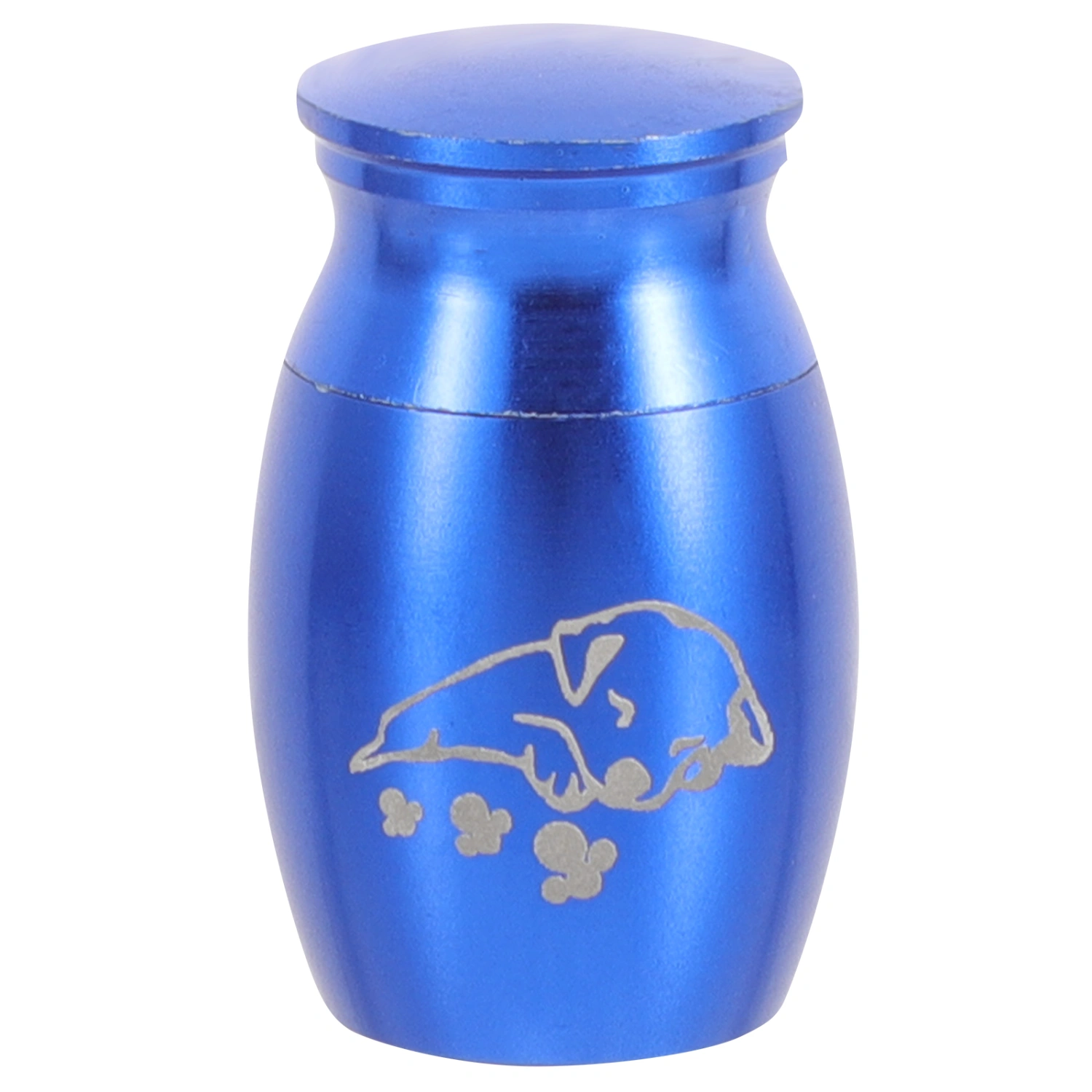 Metal Pet Urn Metal Memorial Pet Cremation Urn for Dog Cat Ashes Funeral Keepsake Urn