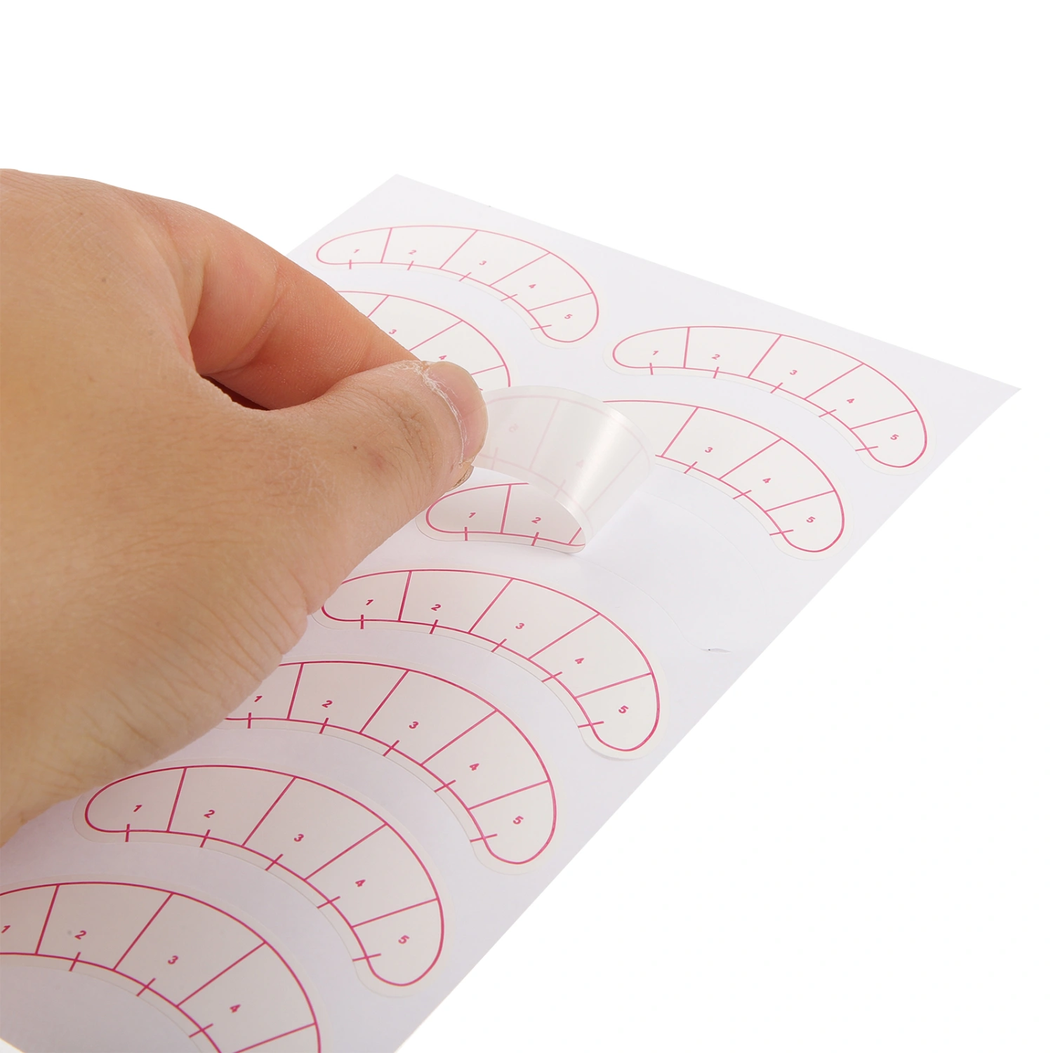 3 Bags of Disposable Makeup Eye Pad Sticker Eye Shadow Stickers Eyelash Extension Tapes