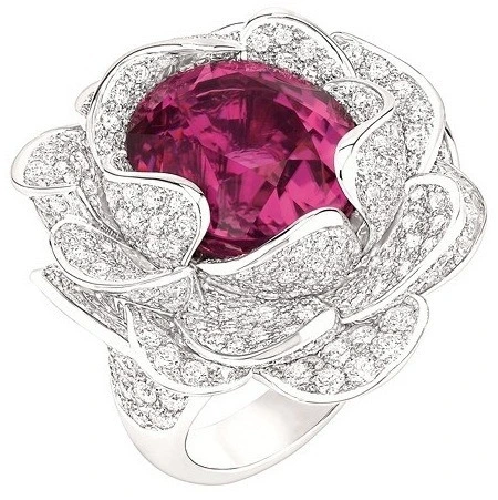 Creative Zircon Ring Women's Gemstone Ring