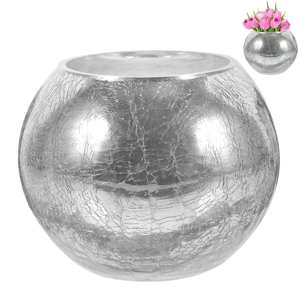 Flower Arrangement Vase Glass Pot Decoration for Living Room Bedroom Kitchen