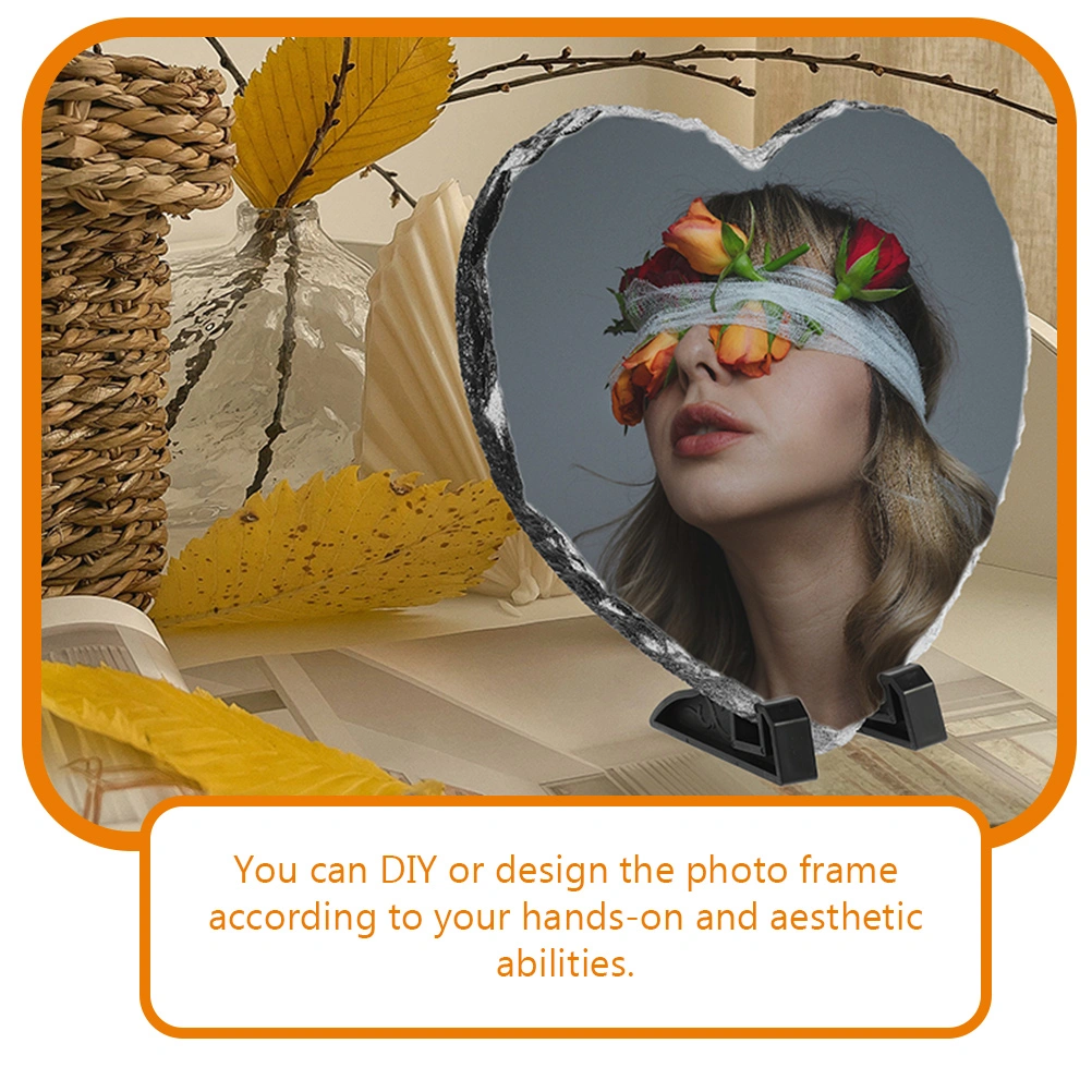 3pcs Blank Sublimation Picture Slate Blank Photo Sublimation Display Frames