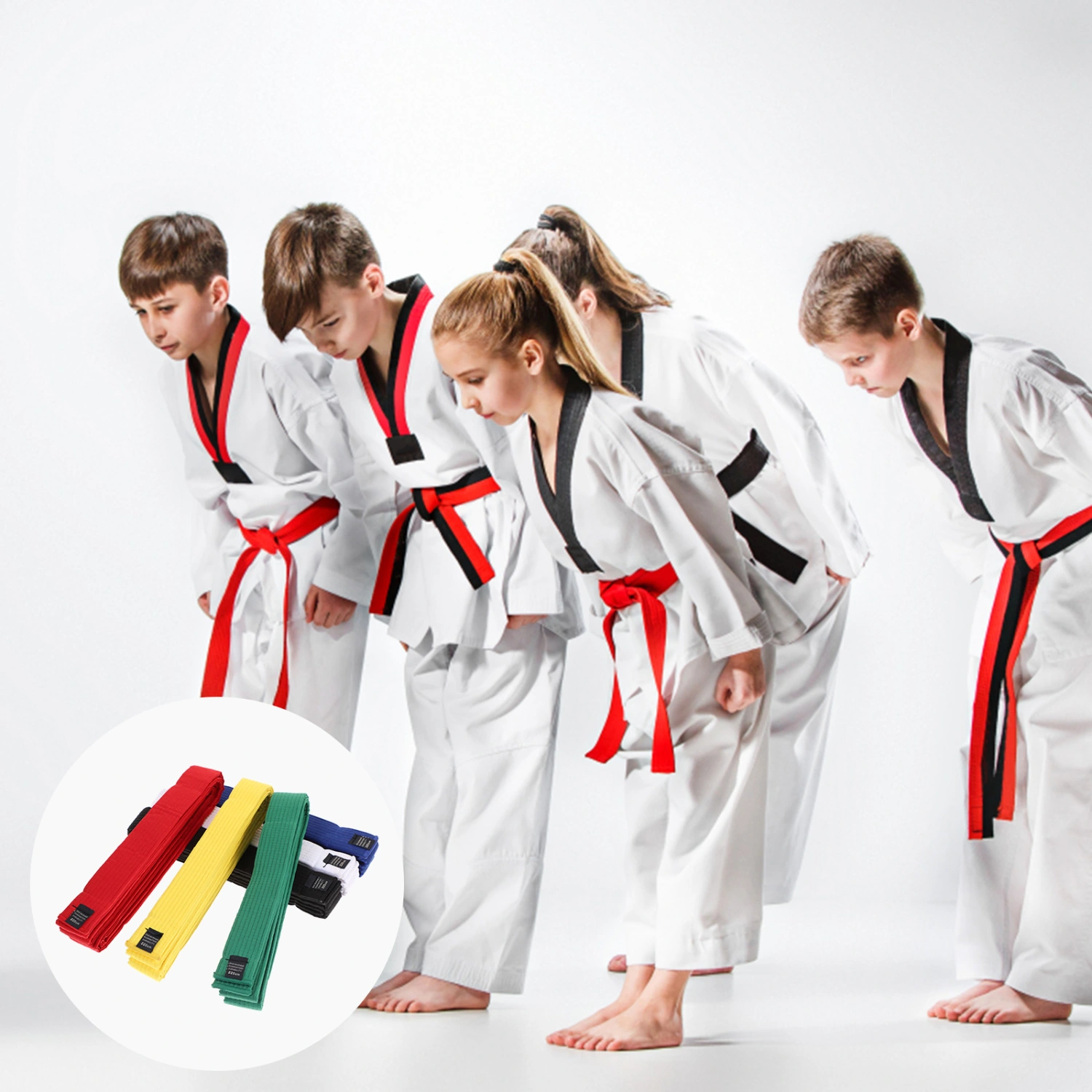 3Pcs Karate Belts Replacement Waistbands Taekwondo Belts Multi-function Karate Belts