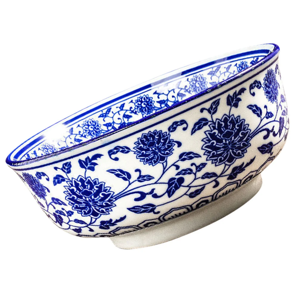 Ceramic Noodle Bowl Convenient Ramen Bowl Kitchen Simple Soup Bowl Food Supply