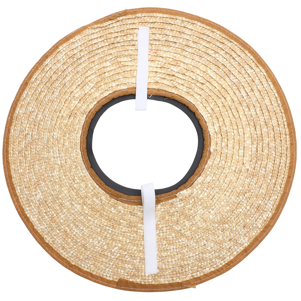 Construction Hat Sun Shade Helmet Straw Sun Visor Hard Hat Sunshade Visor for Outdoor Workers