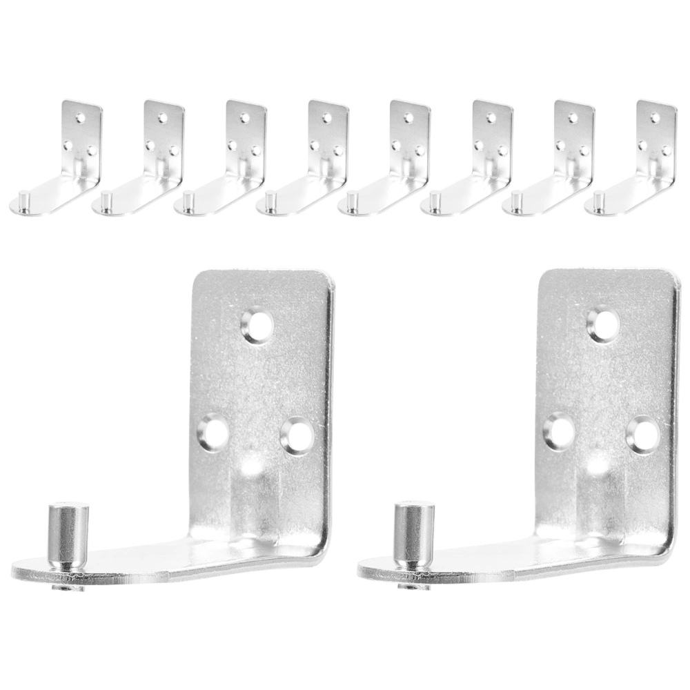 10 pcs Fire Extinguisher Wall Bracket L Shaped Metal Fire Extinguisher Bracket Holder