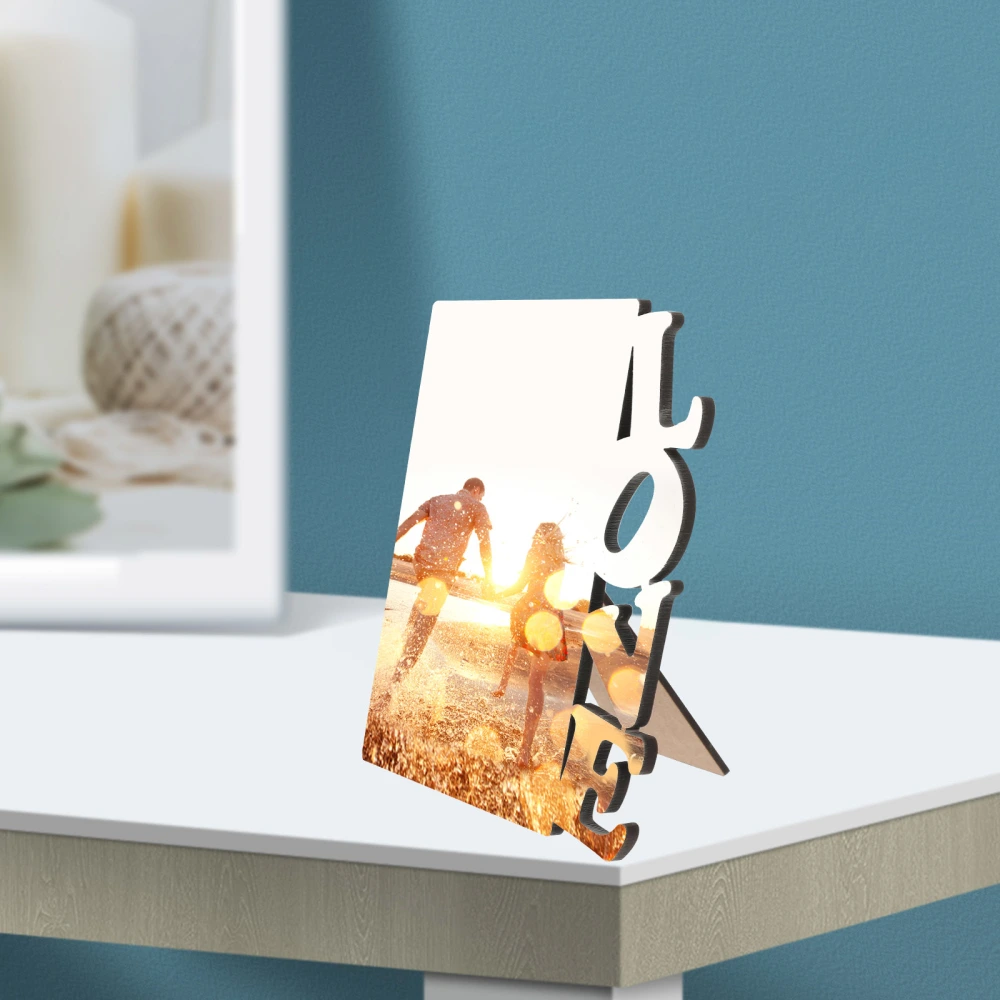 Sublimation Photo Frame Table Decoration Sublimation Family Picture Frame for DIY