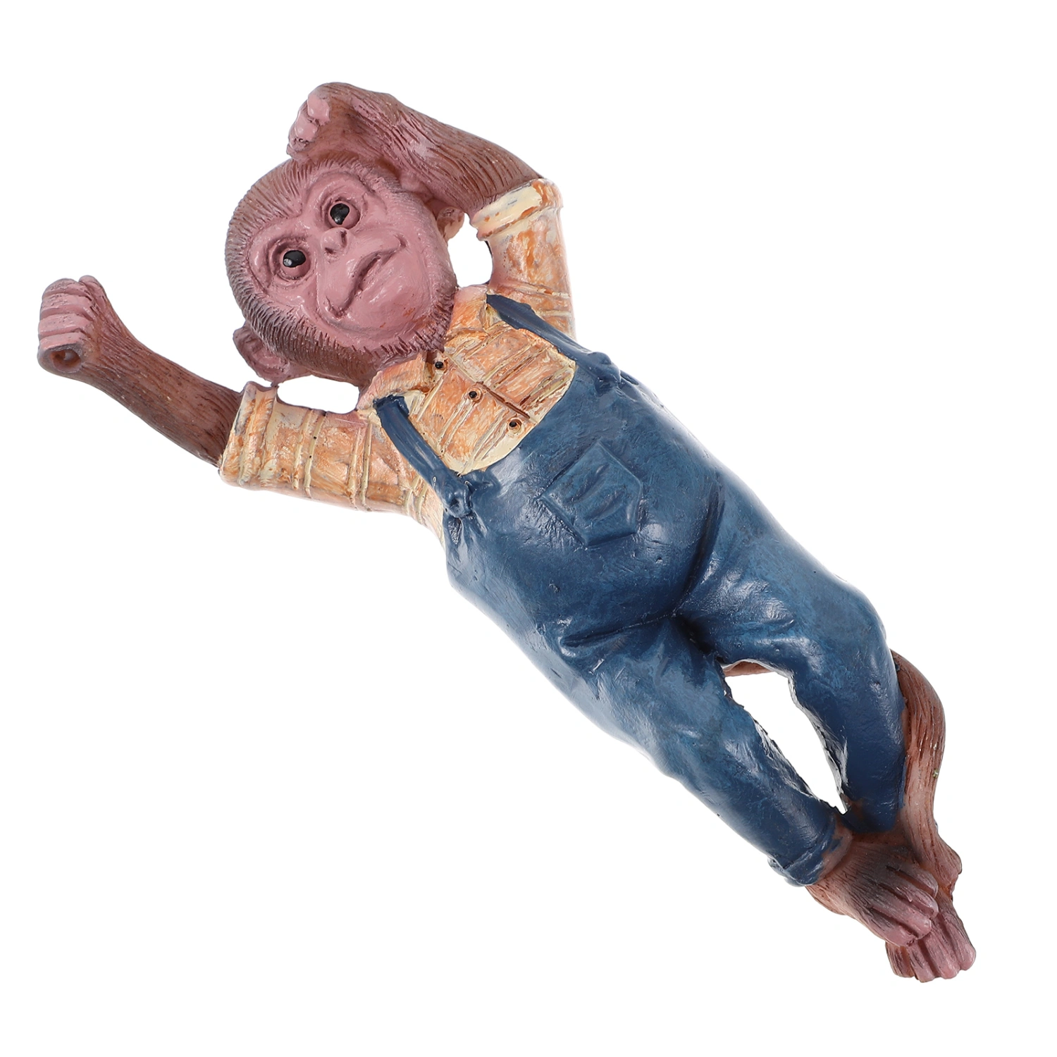 Monkey Ornament Monkey Statue Garden Resin Monkey Decor Yard Monkey Statue Pendant Decor