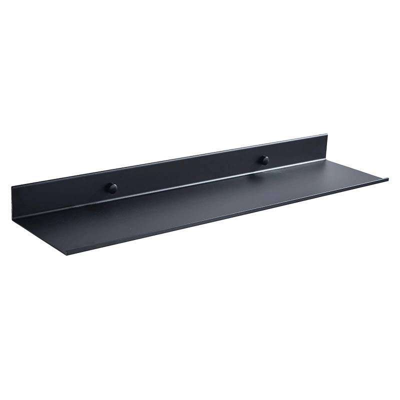 2pcs Bathroom Shelf Floating Shelves Metal Display Wall Shelf Wall Mounted Storage Rack