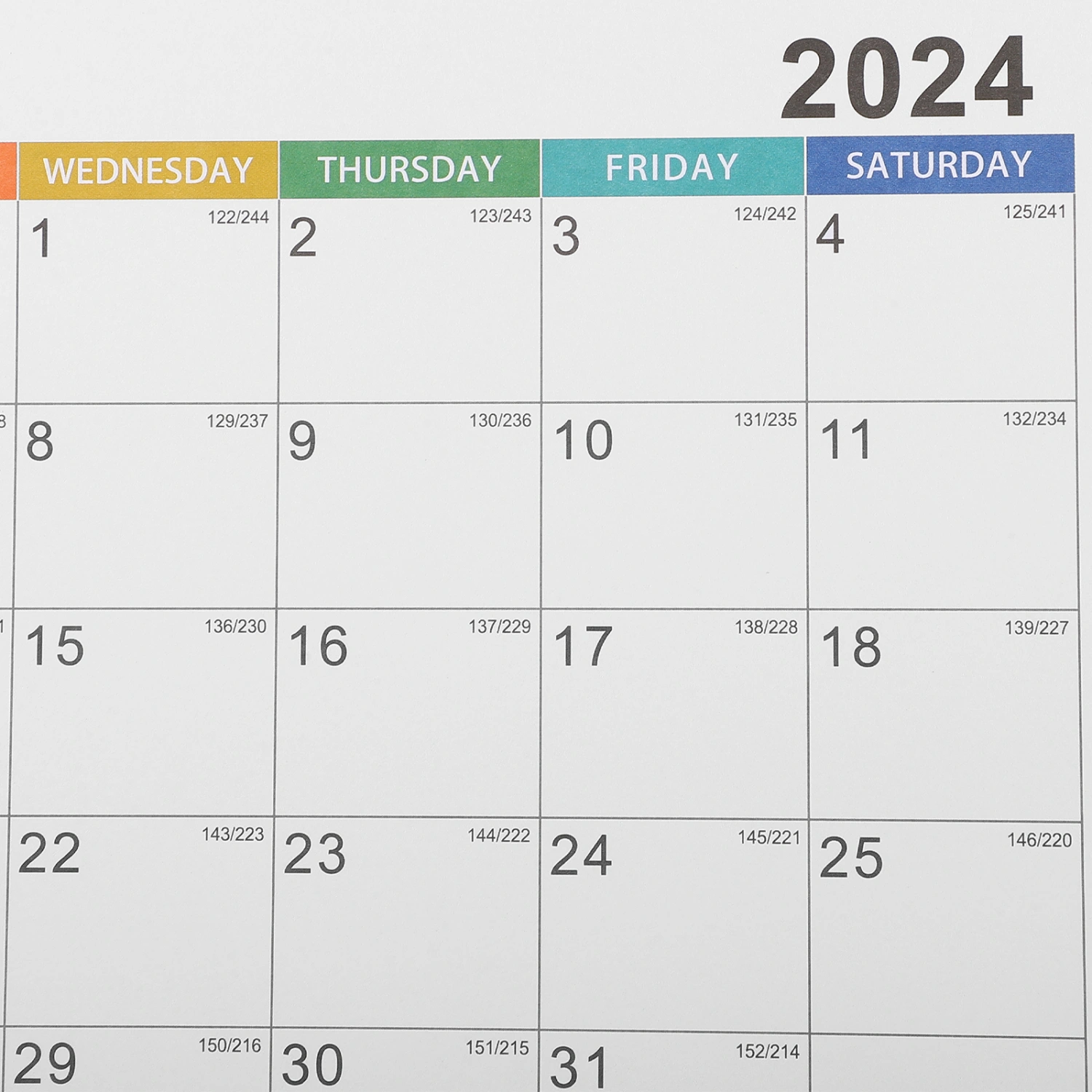 Decorative Desktop Calendar Delicate Standing Calendar Household Desktop Calendar