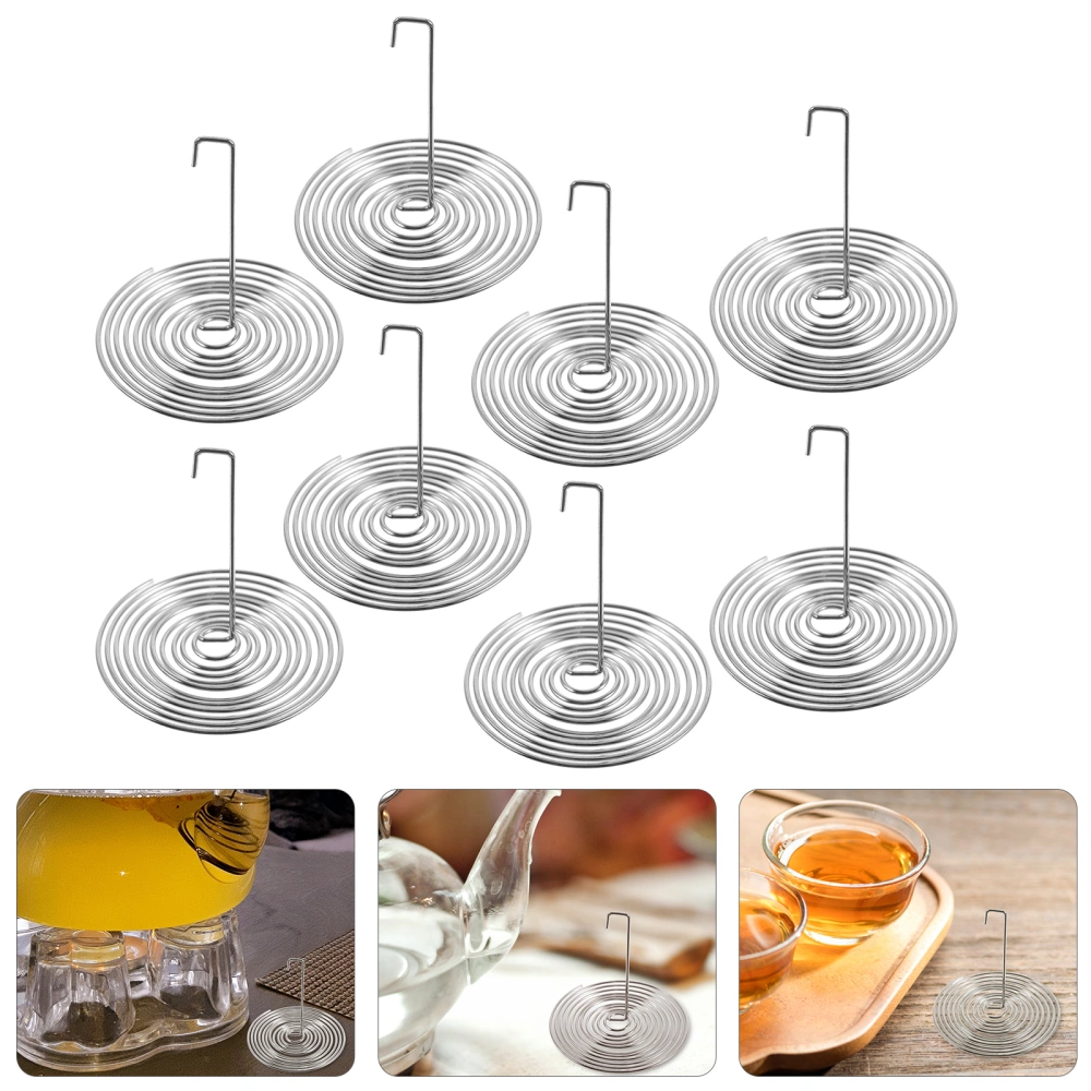 20pcs Tea Pot Spouts Spring Strainers Tea Strainers Tea Infuses Tea Pot Accessories