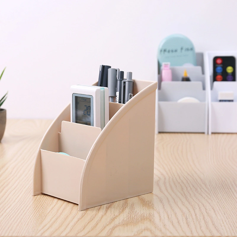 2Pcs Desktop Organizer Sundries Storage Box Multi-grid Sundries Storage Holder Cosmetics Container