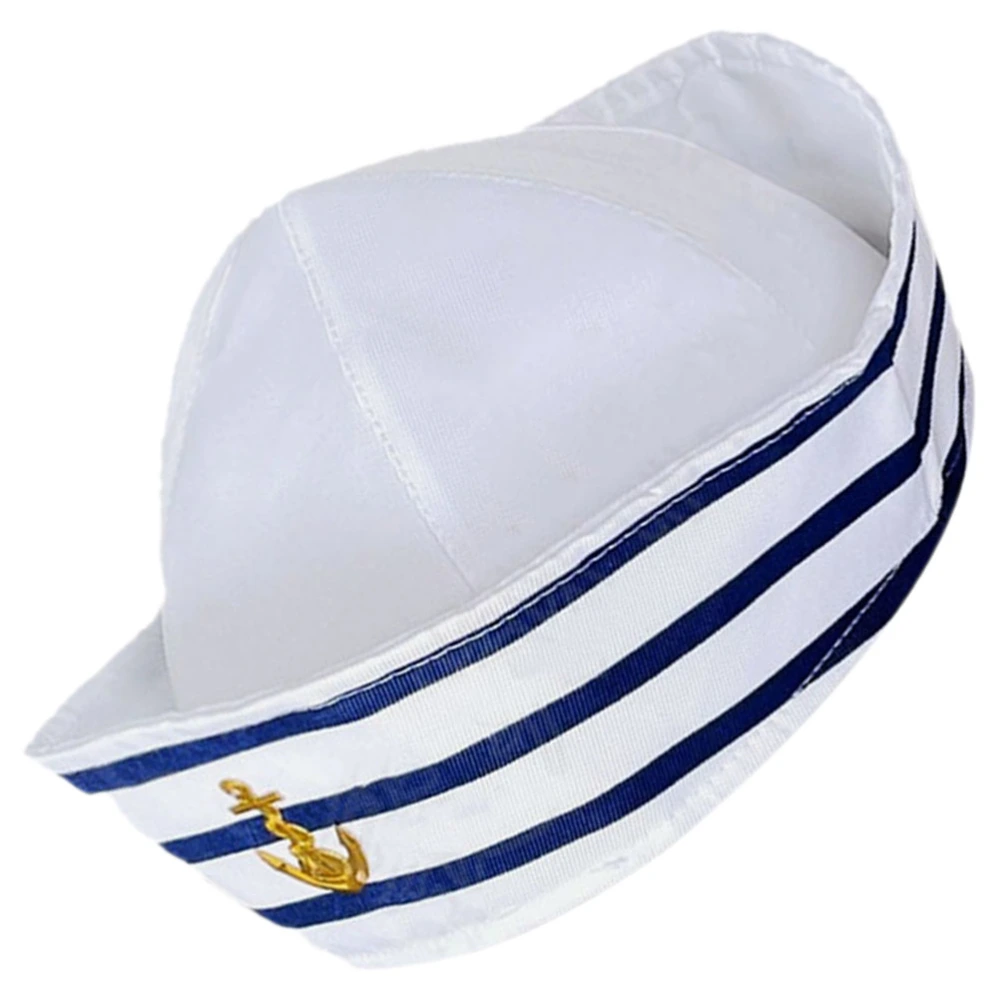 Captain Hat Prop Men Women Sailor Hat Adult Sailor Hat Boat Party Cosplay Costume Accessory