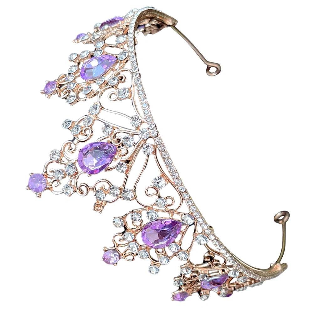 Bride Crown Wedding Bridal Tiara Rhinestone Crown Rhinestone Tiara Party Headdress