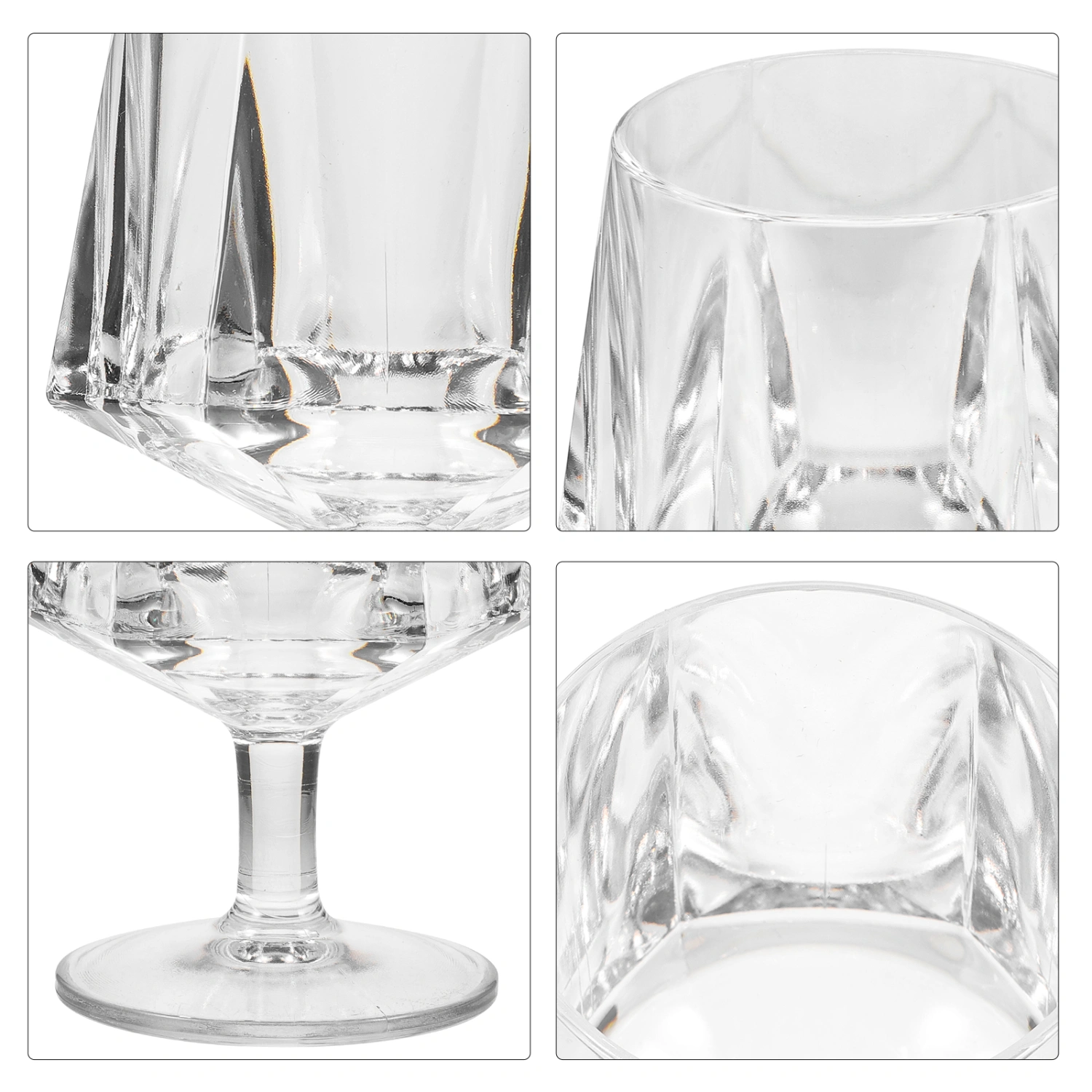 Exquisite Champagne Glass Acrylic Liquor Cup Party Champagne Cup Festival Accessory