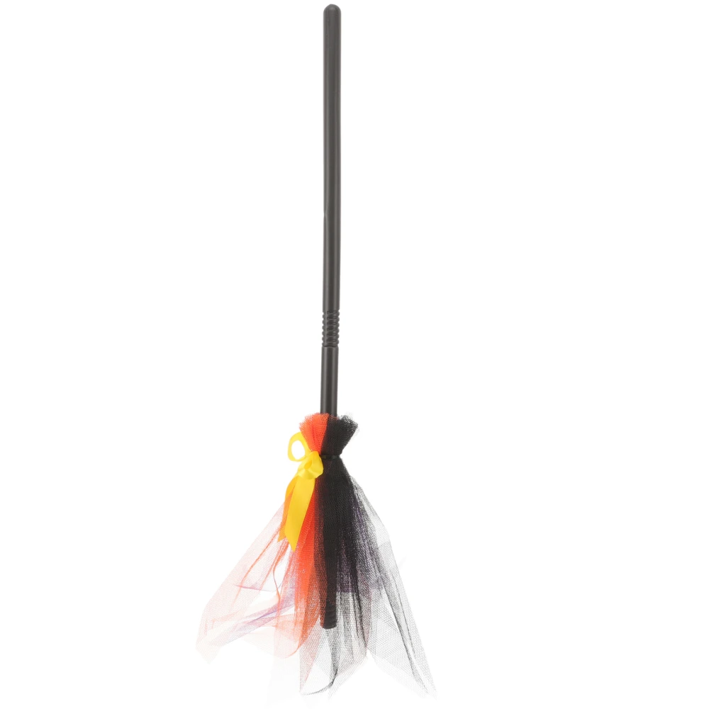 Halloween Witch Broom Cosplay Witch Broom Decorative Witch Broom Prop for Kids