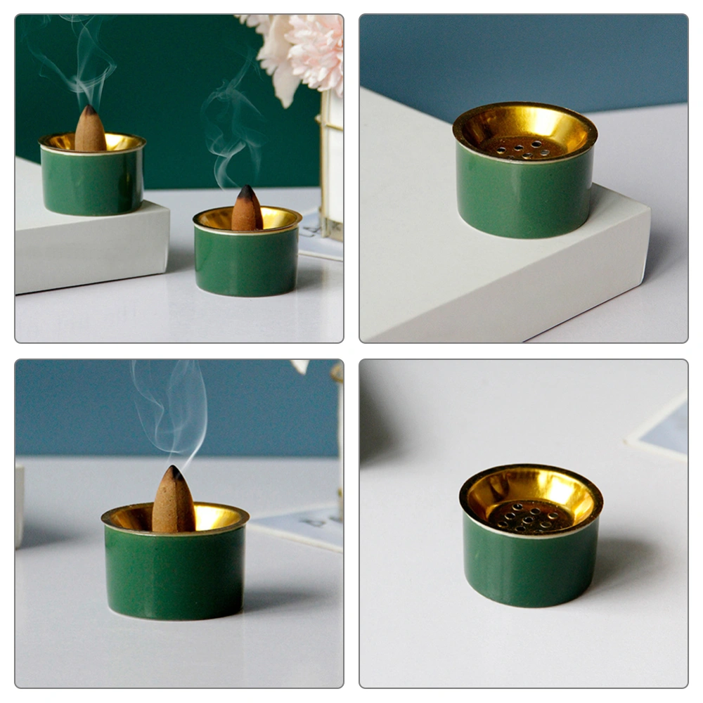 Ceramic Censer Retro Incense Holder Zen Style Incense Stick Burner Desktop Incense Burner