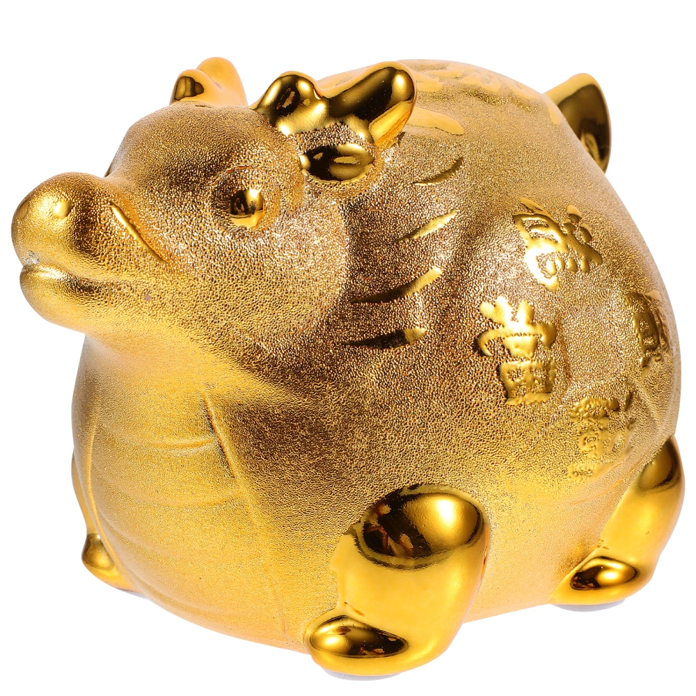 Dragon Piggy Bank New Year Dragon Figurine Coin Bank Zodiac Dragon Coin Saving Jar