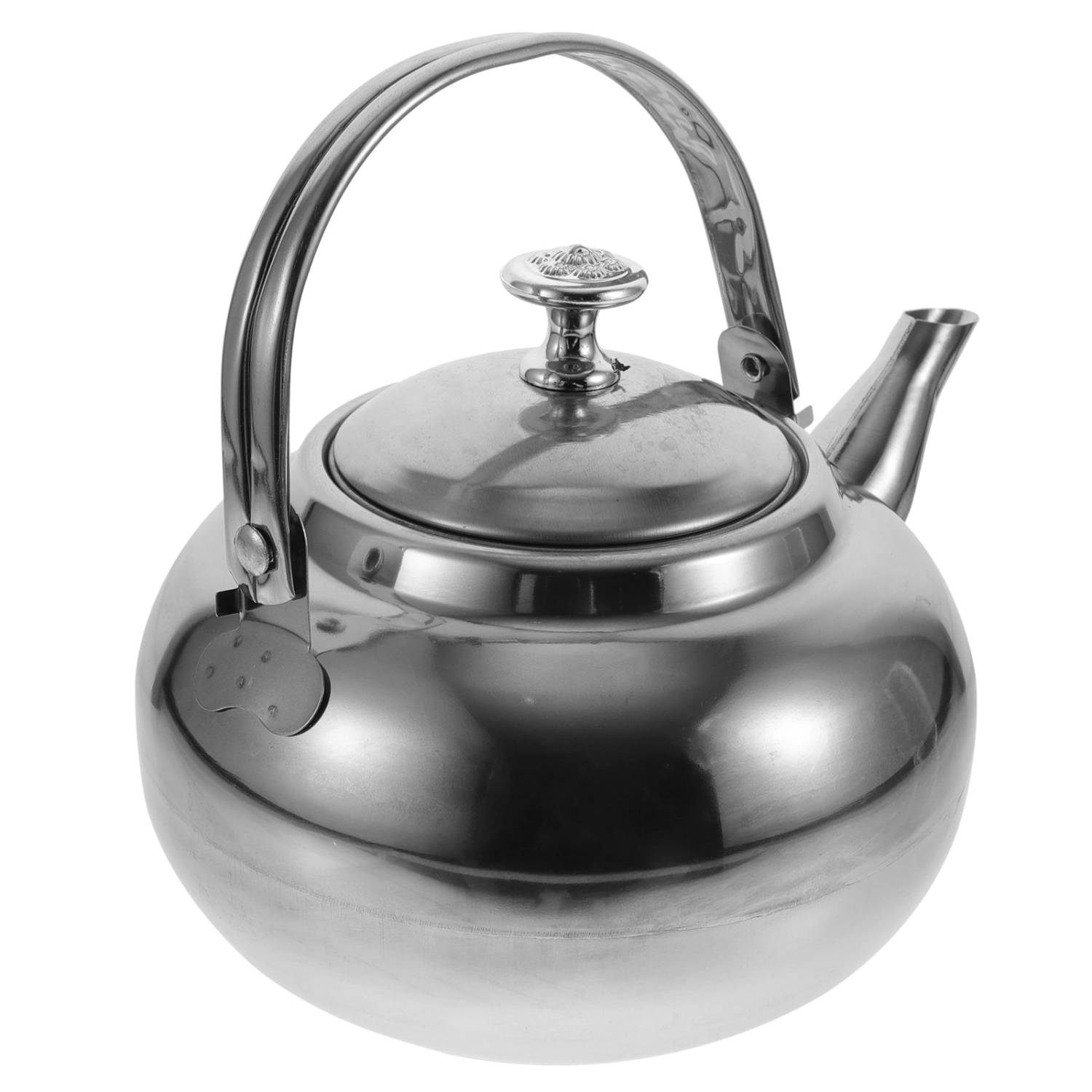Stainless Steel Whistling Tea Kettle Stovetop Tea Pot Fast Boiling Heat Water Tea Pot