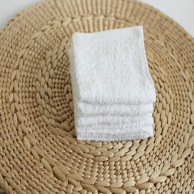 3pcs Disposable Towels Cotton Hand Towel Square Hand Towel for Bathroom Hotel Salon