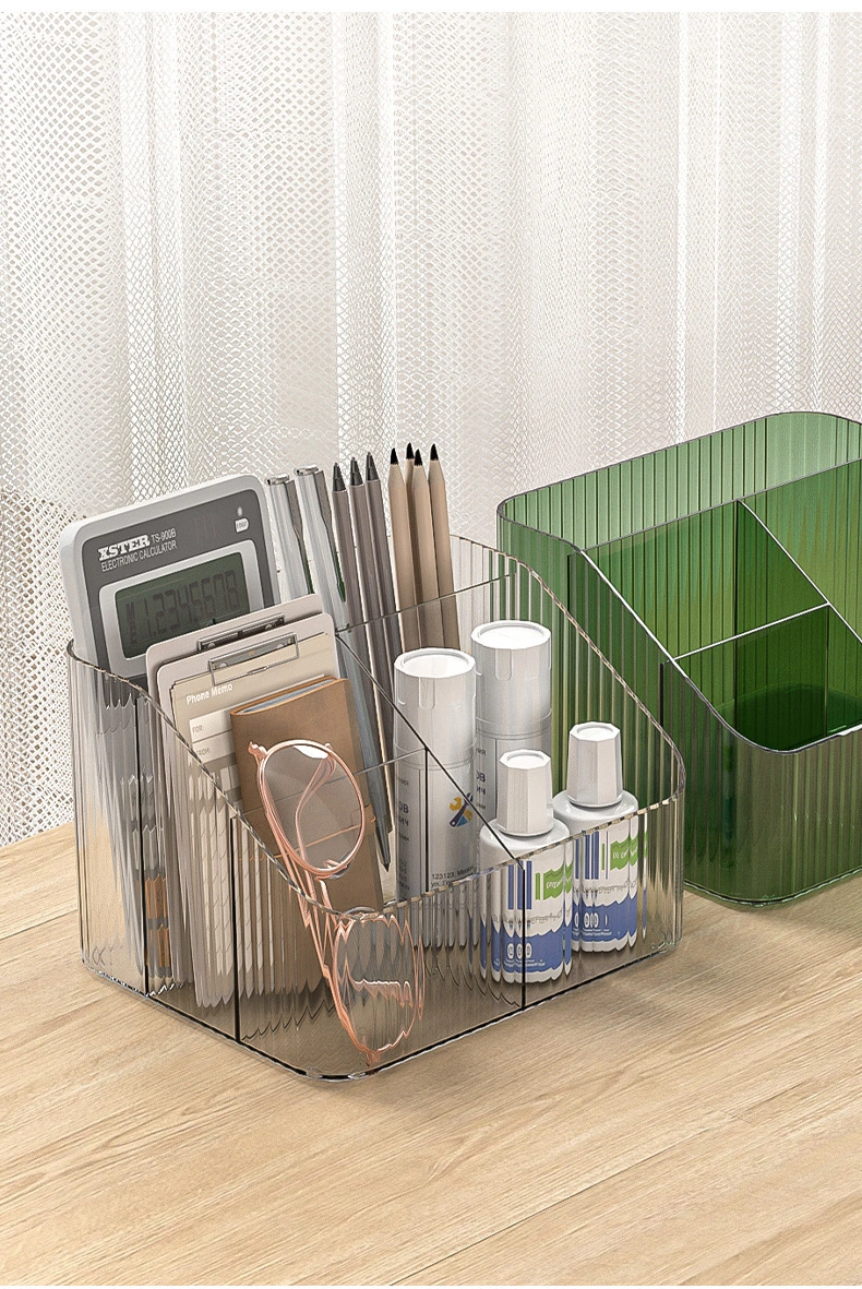 Desktop Organizer Sundries Storage Box Arrangement Holder Multi-use Cosmetics Organizer
