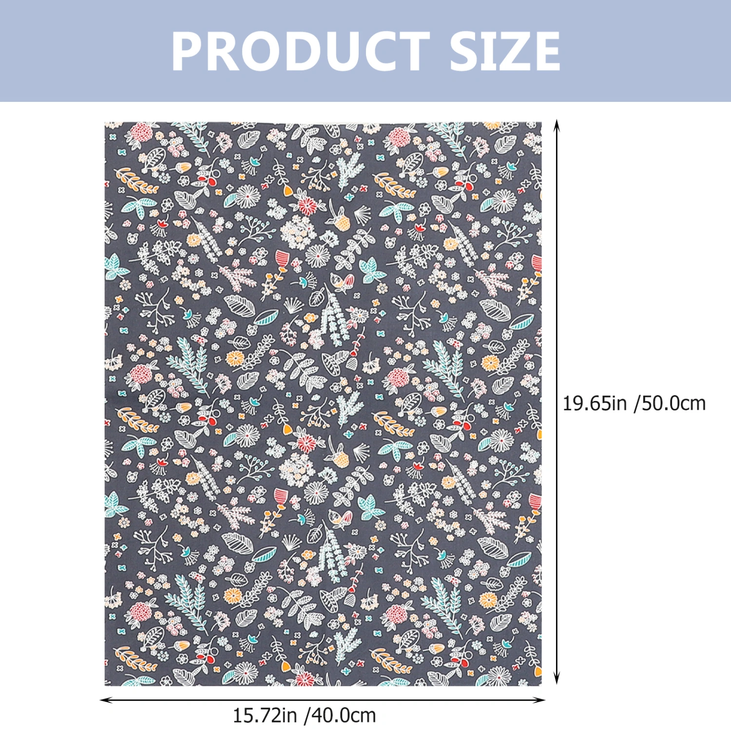 5 Sheets of Crafts Fabric Patchwork Printing Square Patchwork DIY Crafts Ornaments