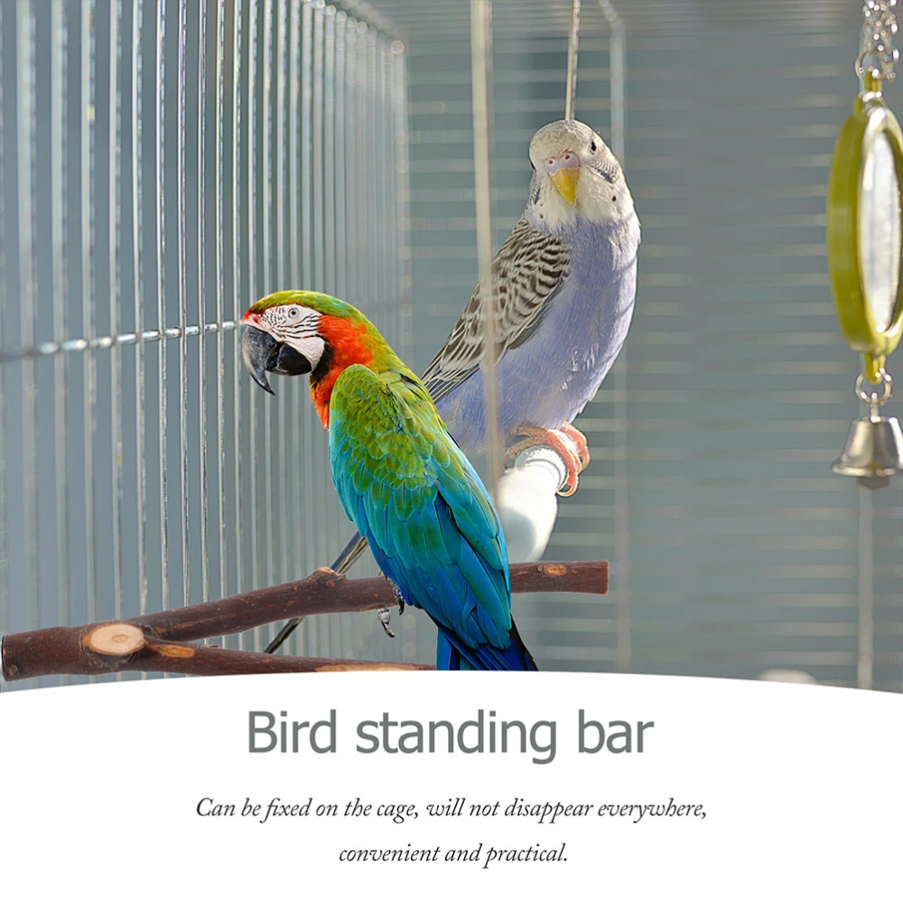 4Pcs Bird Vine Perch Parrot Perch Bird Stand Rod Parrot Cage Vine Perch Bird Cage Stick（Random Style)