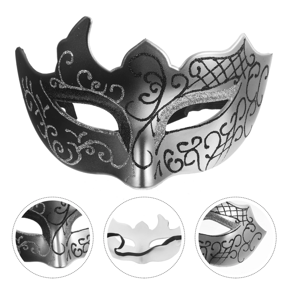 Masquerade Mask Half Face Mask Cosplay Mask Party Mask Decorative Mask Prop for Women