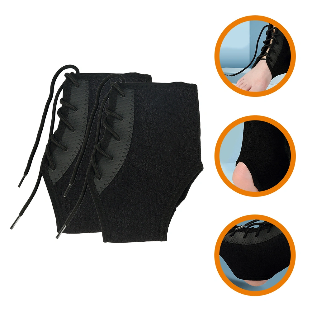 2Pcs Ankle Cover Adjustable Ankle Wrap Ankle Protector Tendon Brace Ankle Support