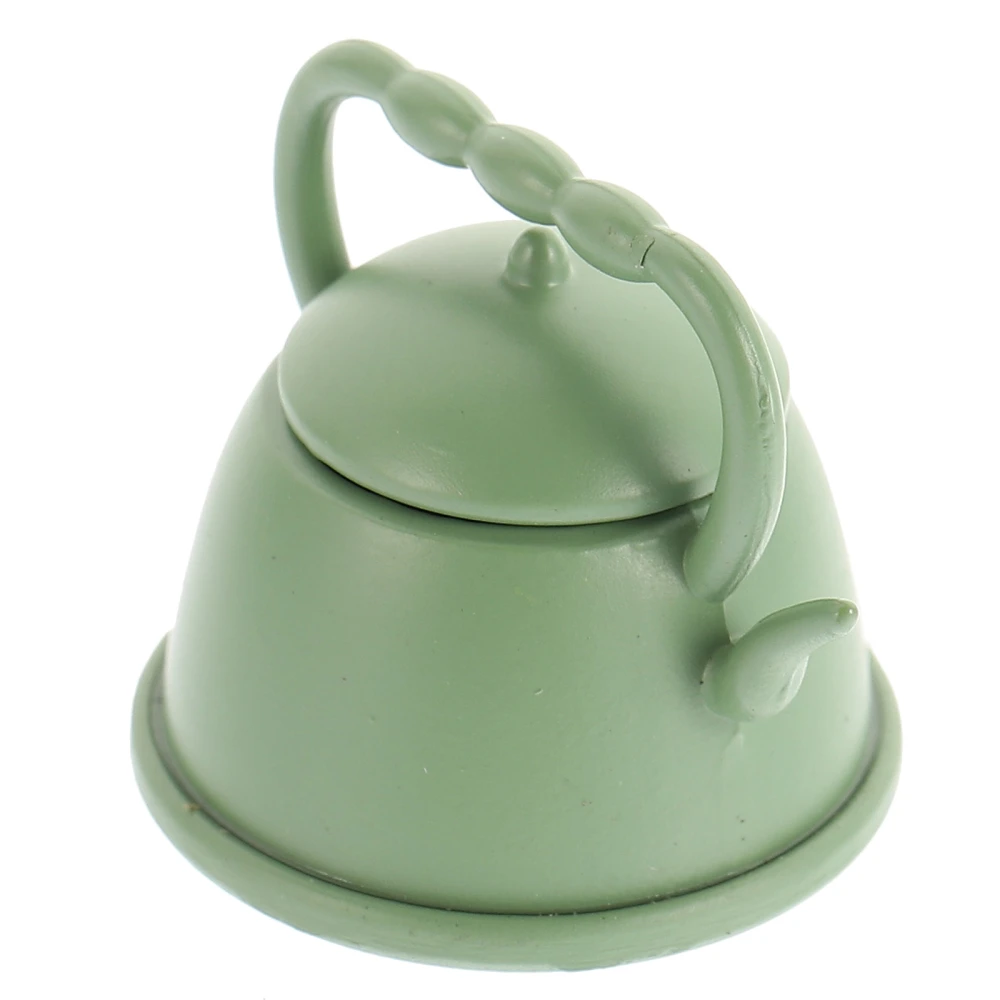 Mini Tea Kettle Mini Metal Teapot Home Office Tea Kettle Ornament Decorative Mini Teapot