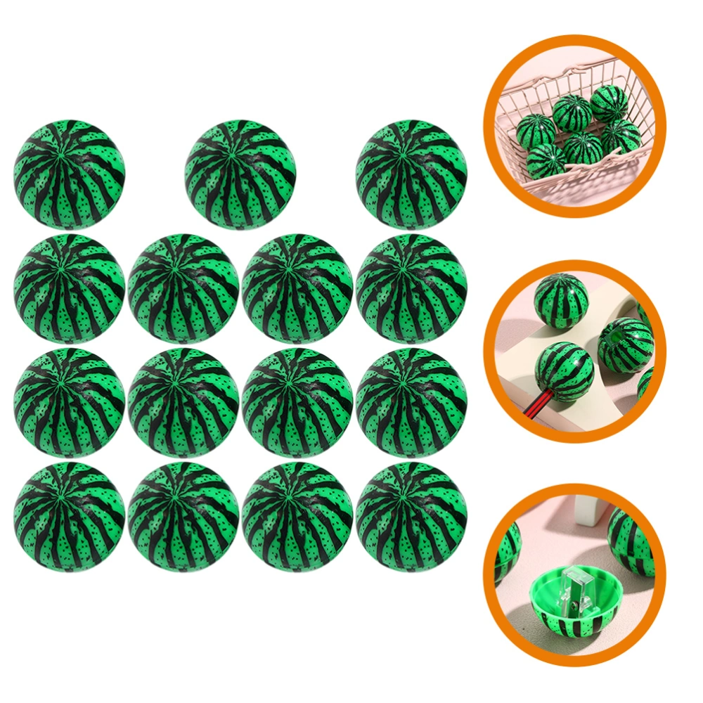 15Pcs Portable Pencil Sharpeners Watermelon Shaped Pencil Sharpeners Kids Handheld Sharpeners