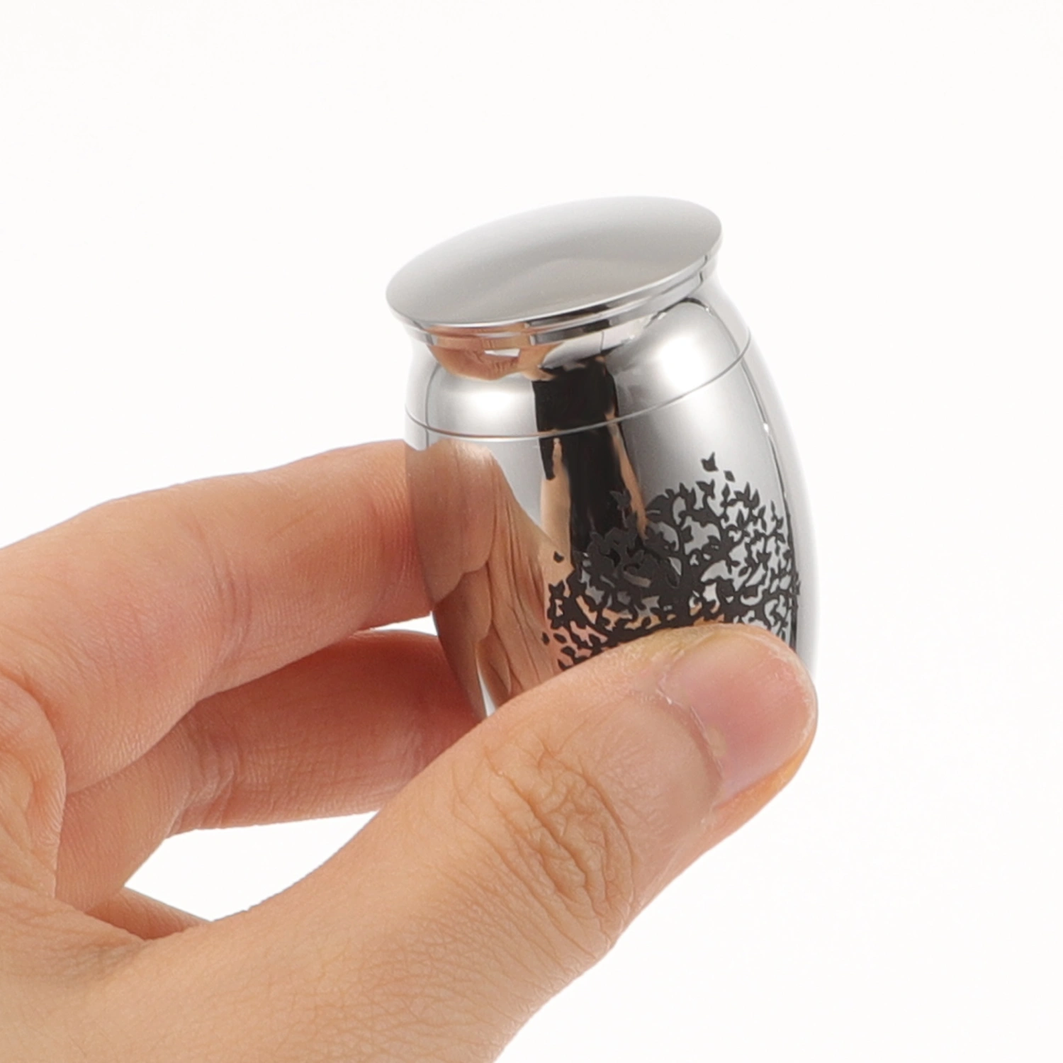 Stainless Steel Pet Urn Pet Cremation Urn Dogs Cats Ashes Funeral Keepsake Ashes Keepsake Jar