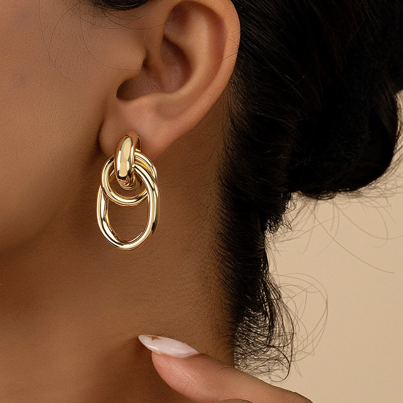 1 Pair Earrings Circle Earrings Statement Drop Earrings Hoop Earrings for Women