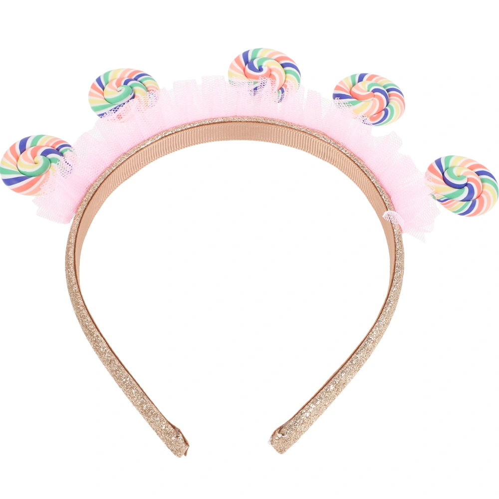 Lollipop Headband Toddler Lollipop Hairband Kids Headband Party Candy Headband for Kids