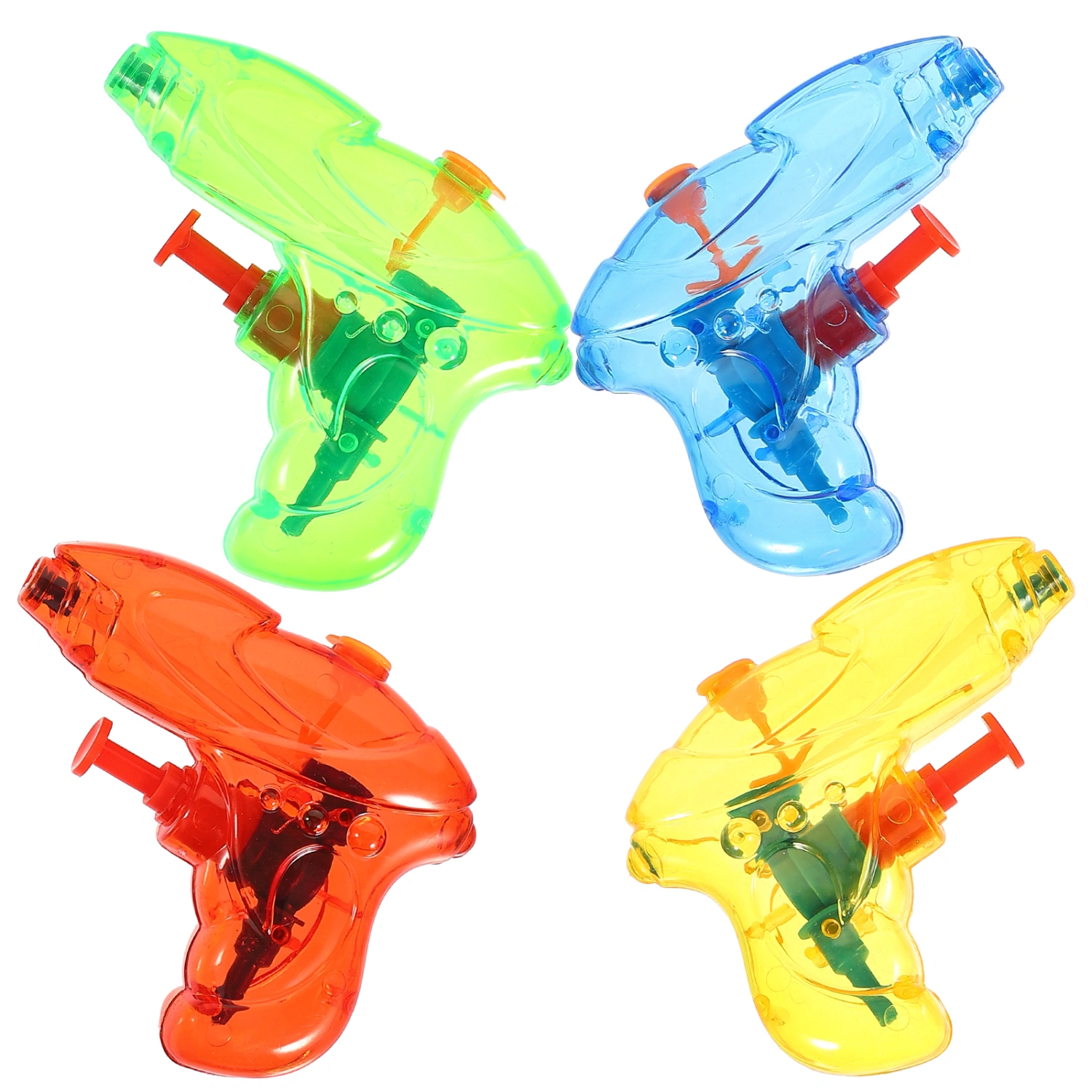 4pcs Cartoon Water Shooter Kids Water Squirt Toy Swimming Pool Party Favors